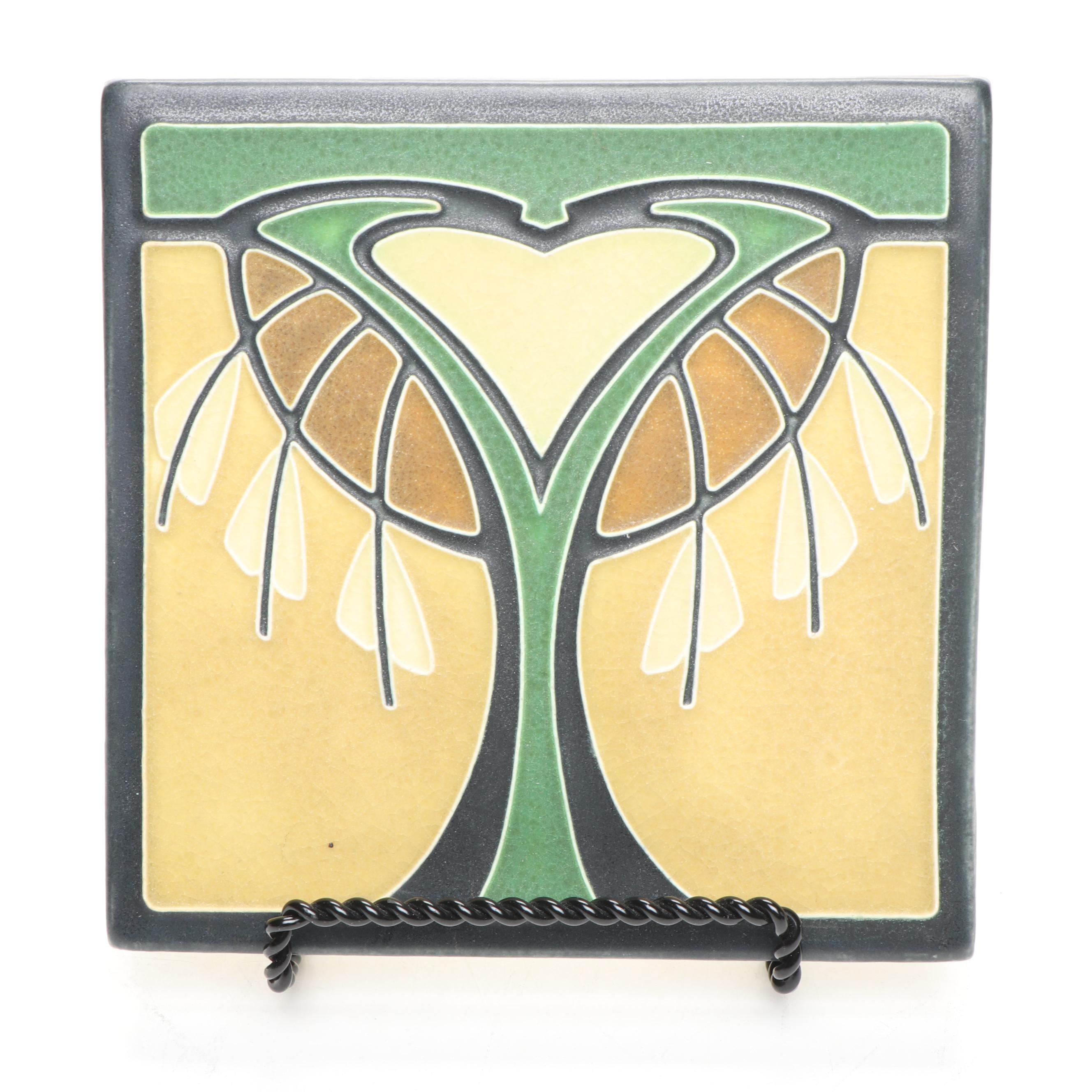 Motawi Tileworks Art Nouveau Style Tiles