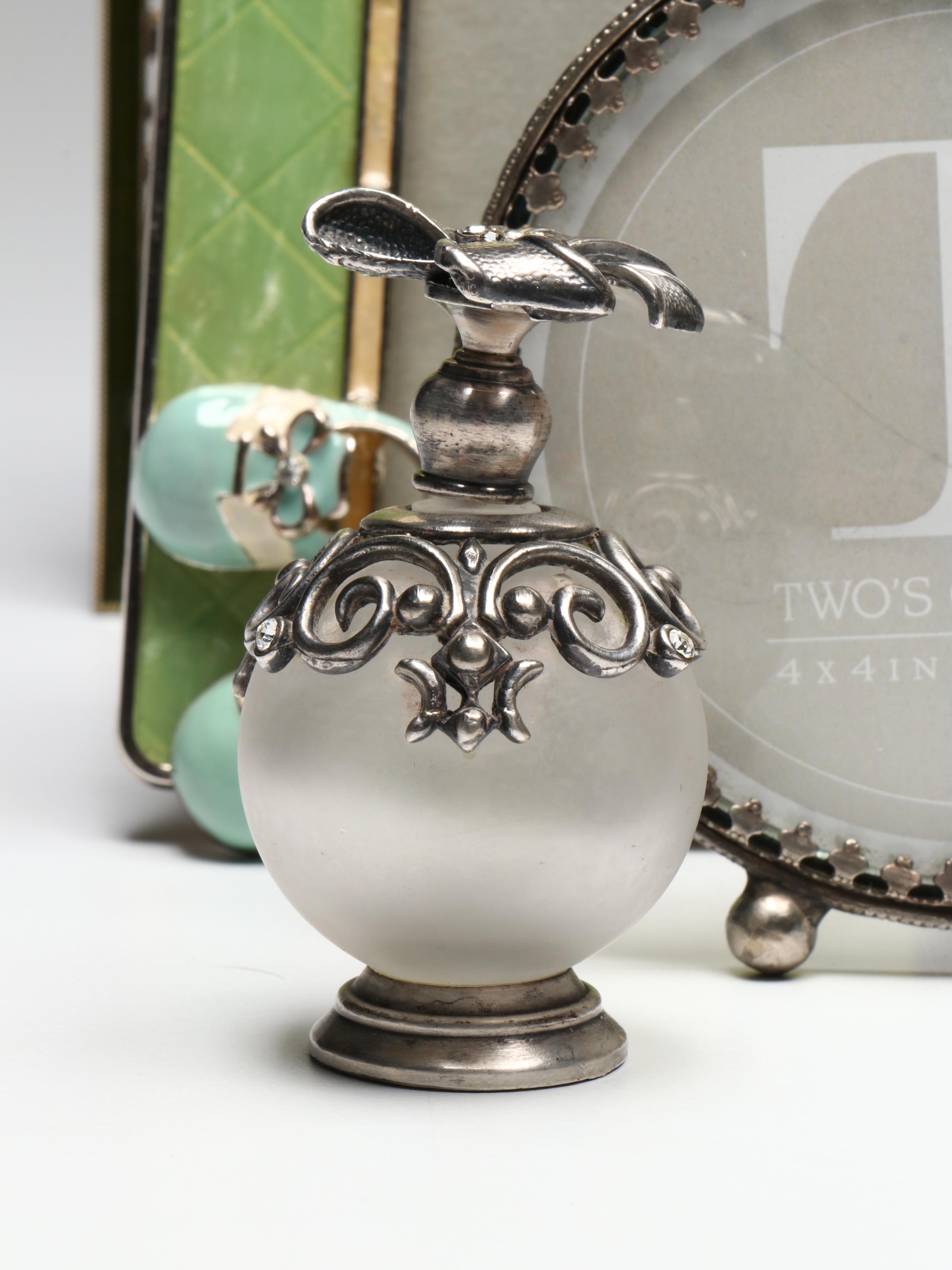 Enamel and Crystal Embellished Table Top Frame Collection