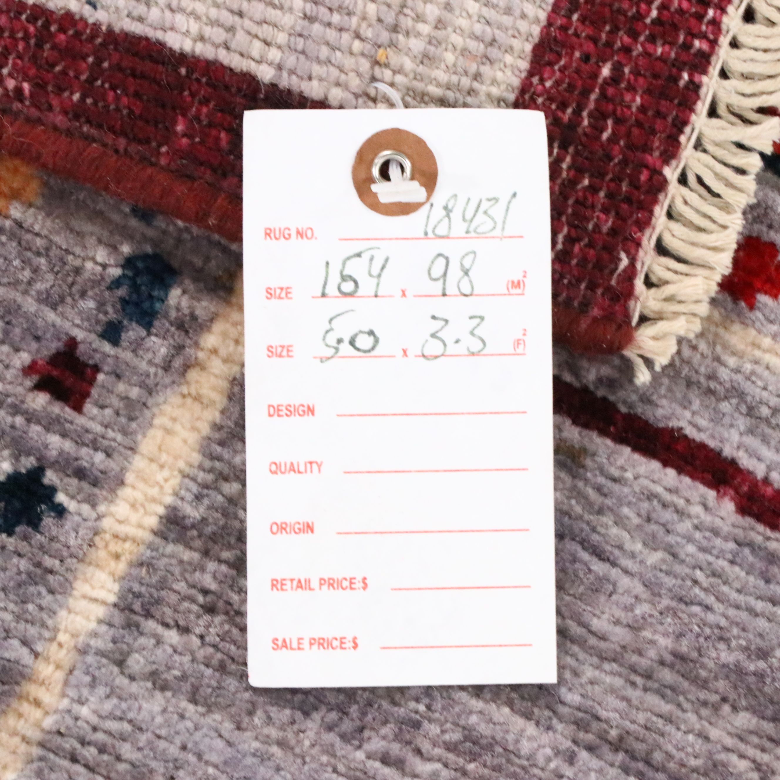 3'2 x 5' Hand-Knotted Northwest Persian Pictorial Area Rug