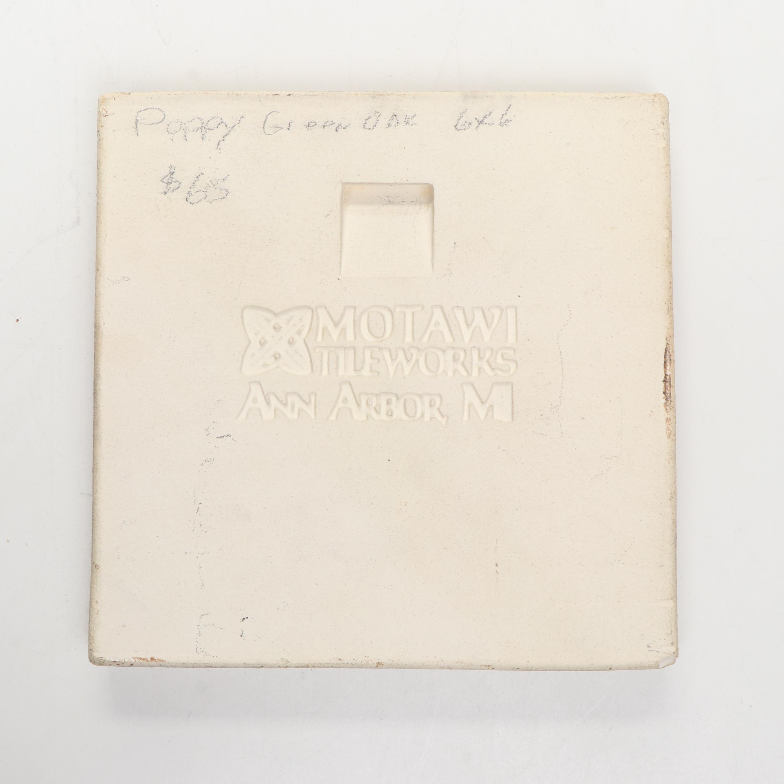 Motawi Tileworks Art Nouveau Style Tiles