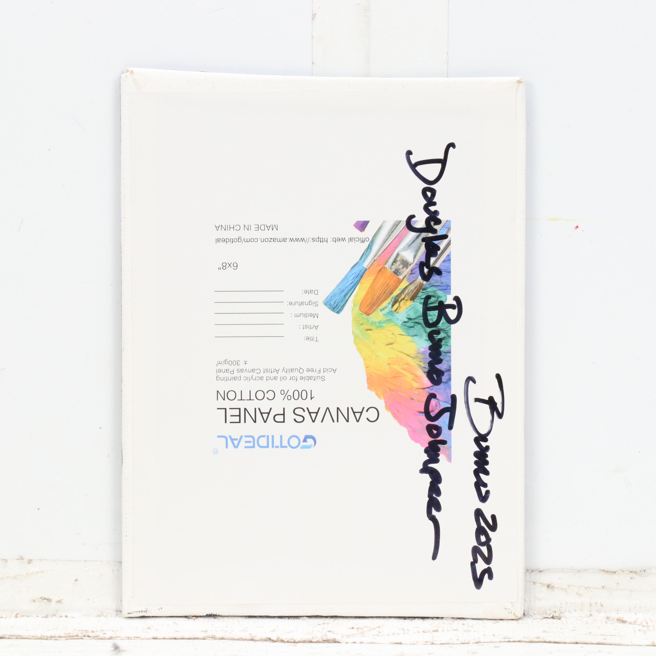 Doug "Bumo" Johnpeer Nocturne Landscape Oil Painting, 2025