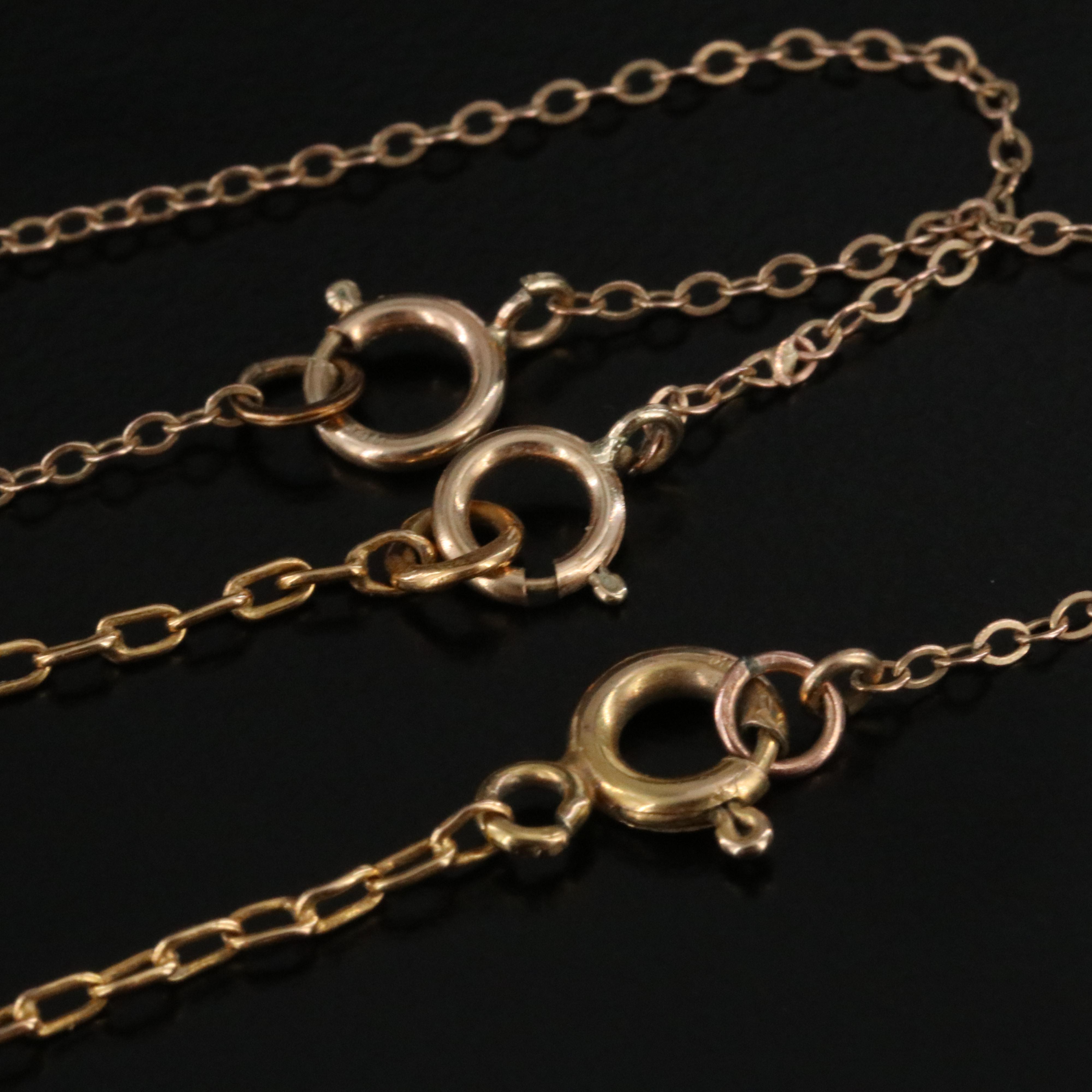 10K Seed Pearl Flower Necklace and Earrings Set