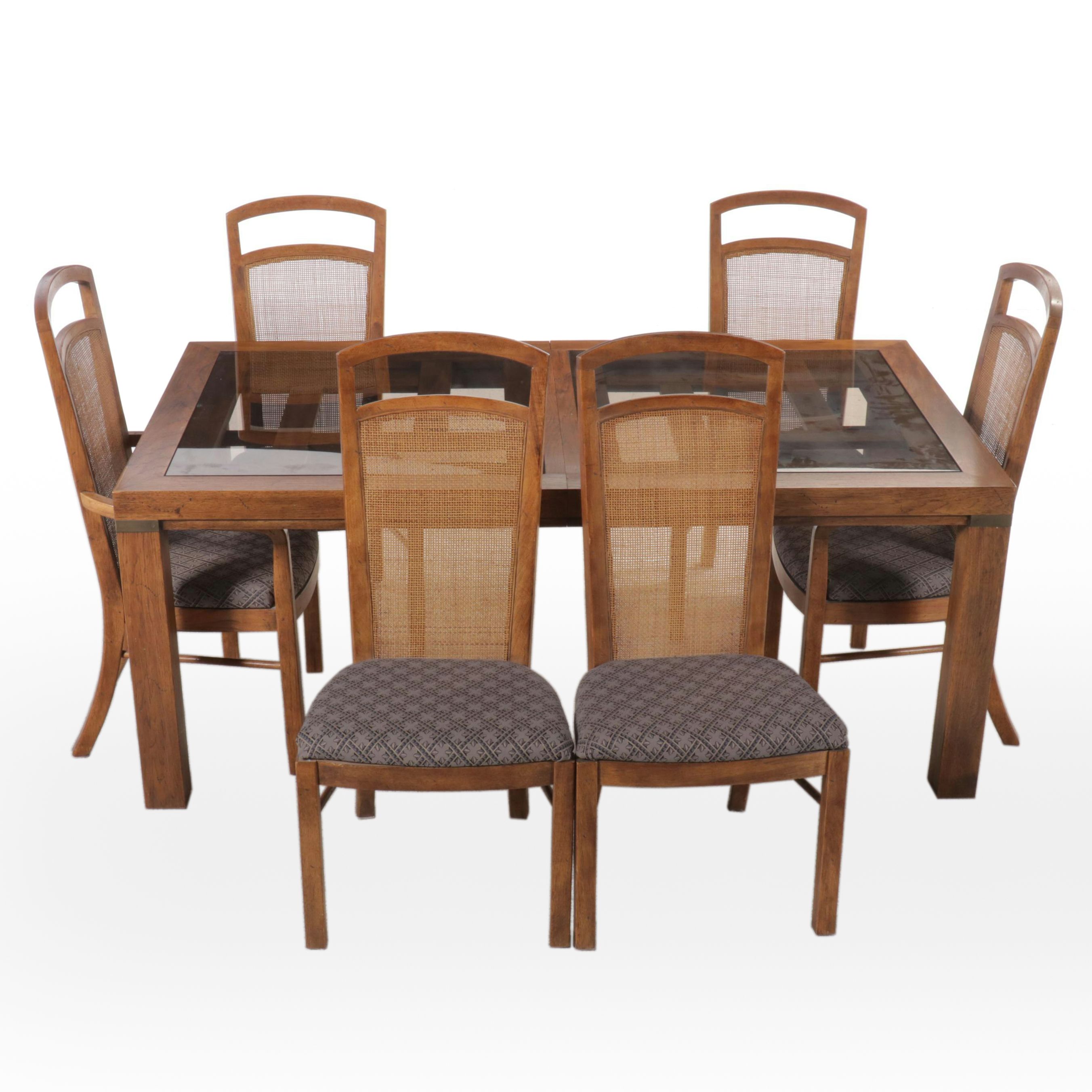Drexel-Heritage "Woodbriar" Seven Piece Dining Set