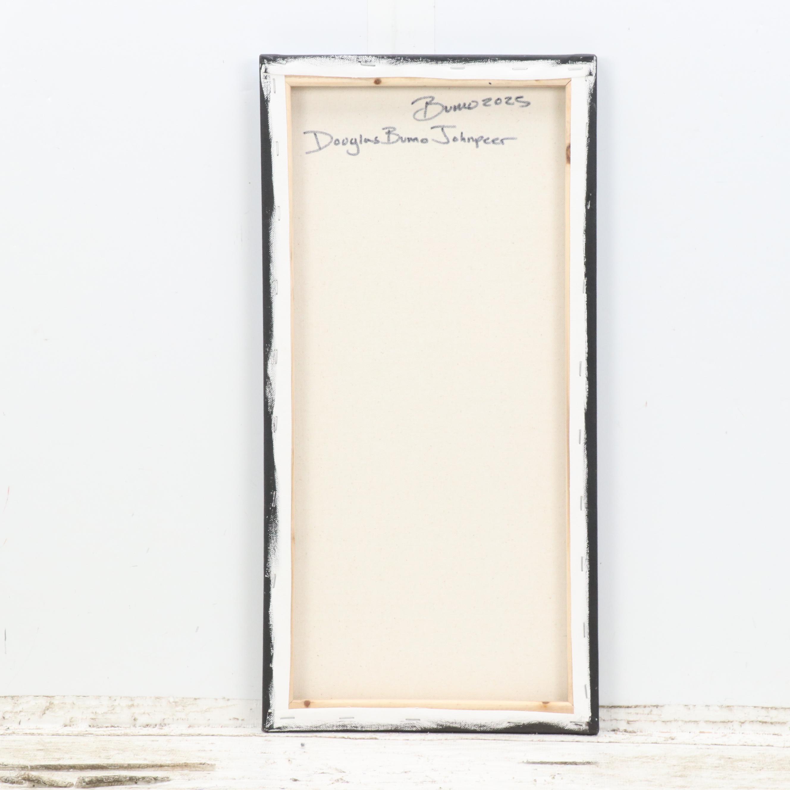 Doug "Bumo" Johnpeer Nocturne Landscape Oil Painting, 2025