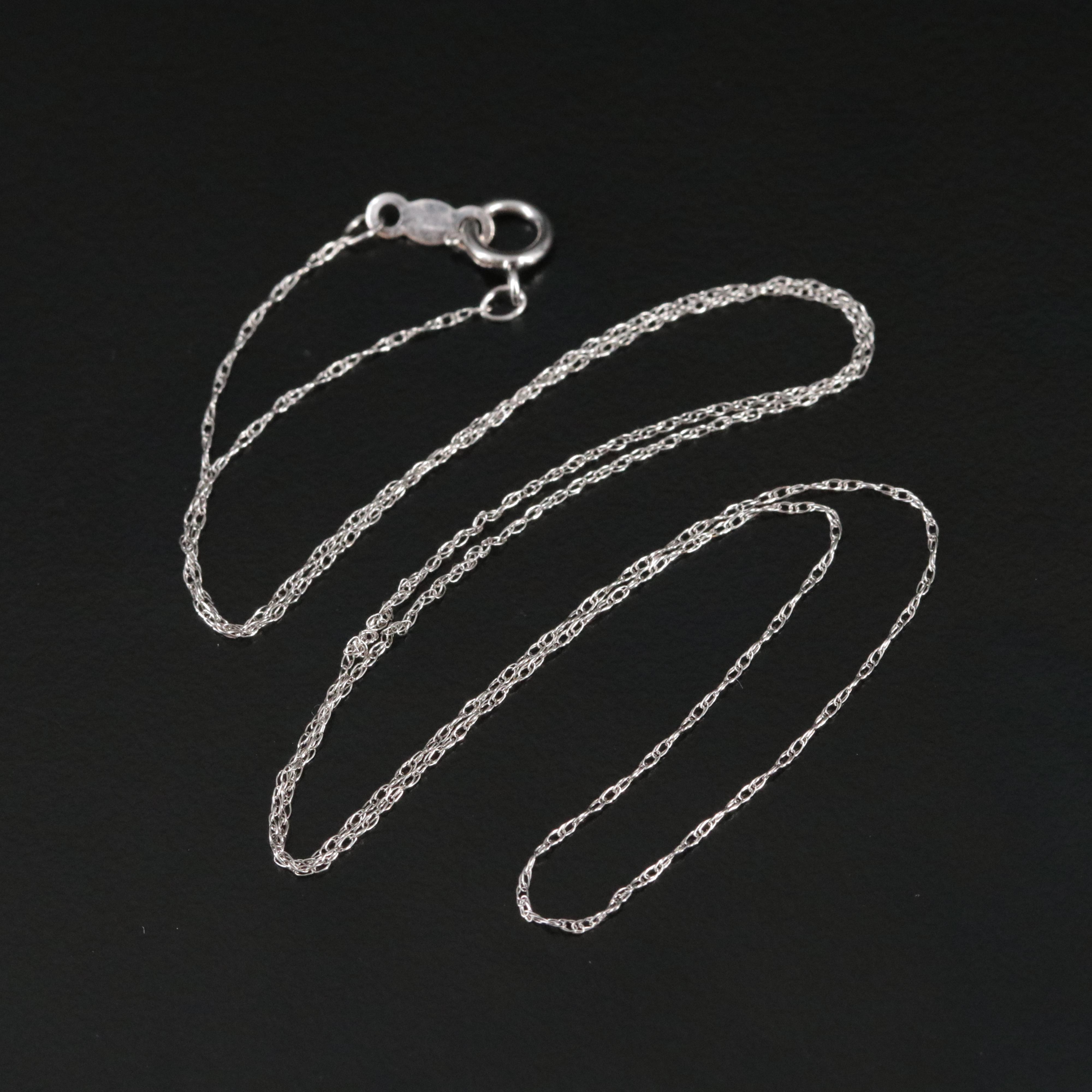 14K Singapore Chain Necklace