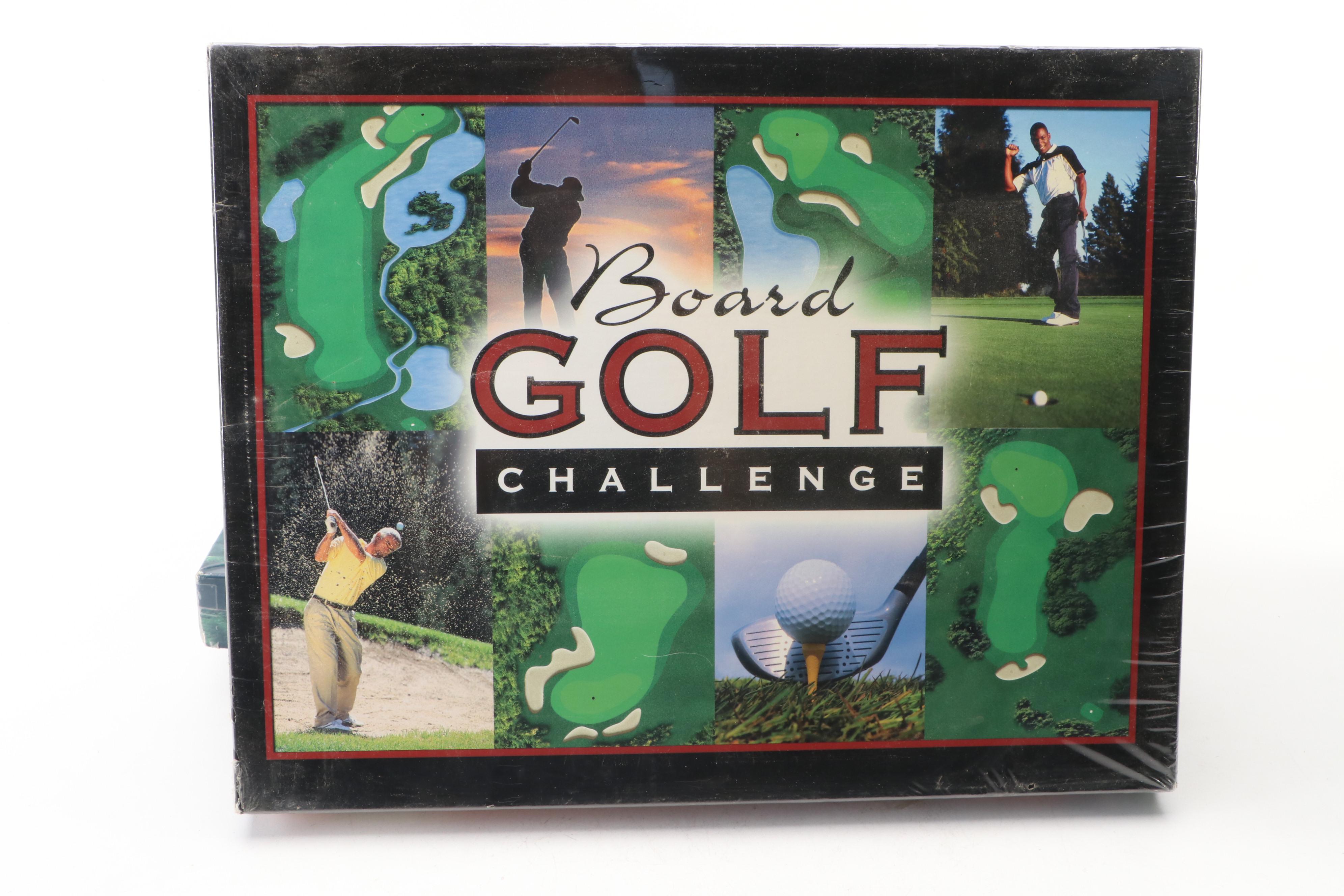 "Wipe-Out Golf", "Mulligan", "Tournament Golf", and More Golf Themed Board Games