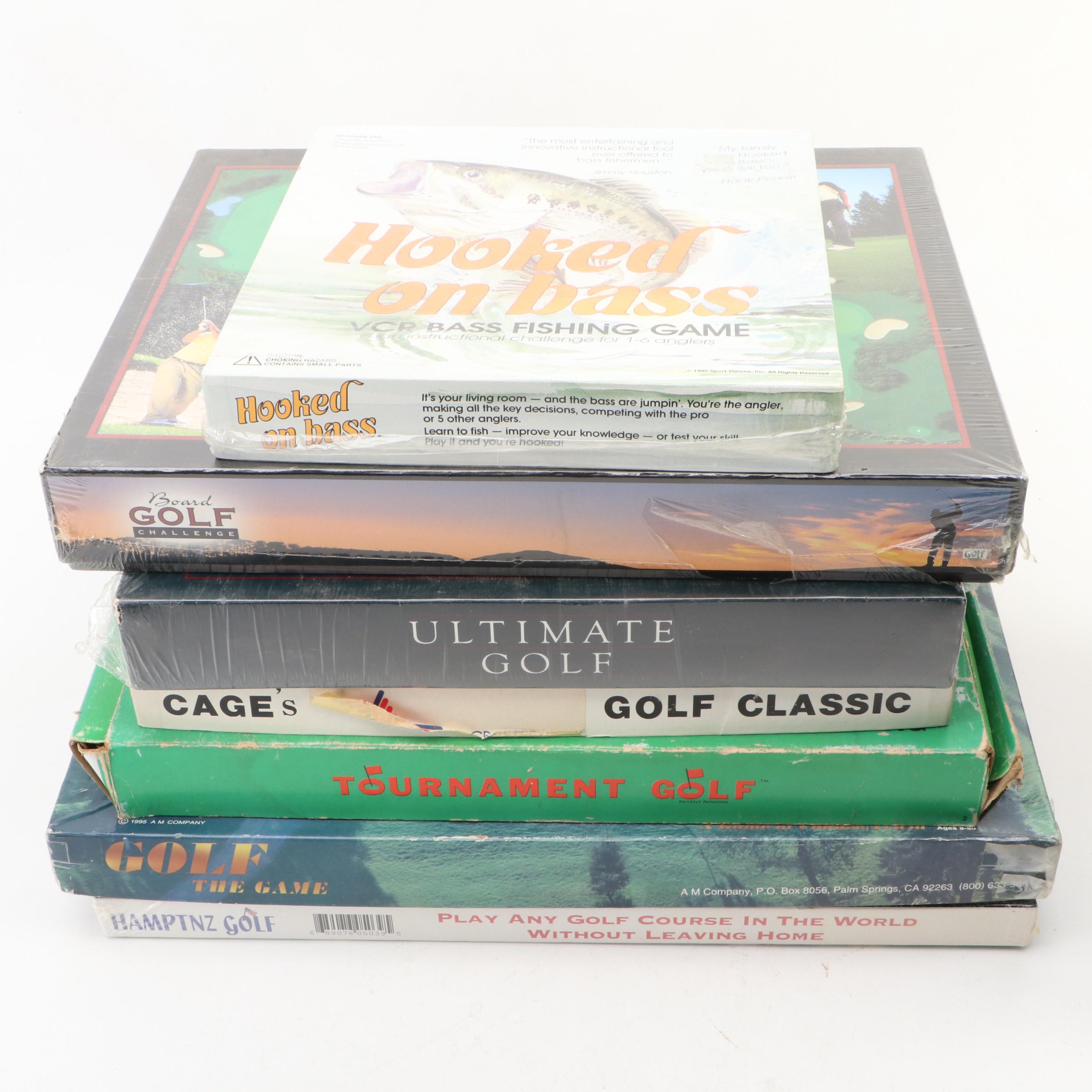 "Wipe-Out Golf", "Mulligan", "Tournament Golf", and More Golf Themed Board Games