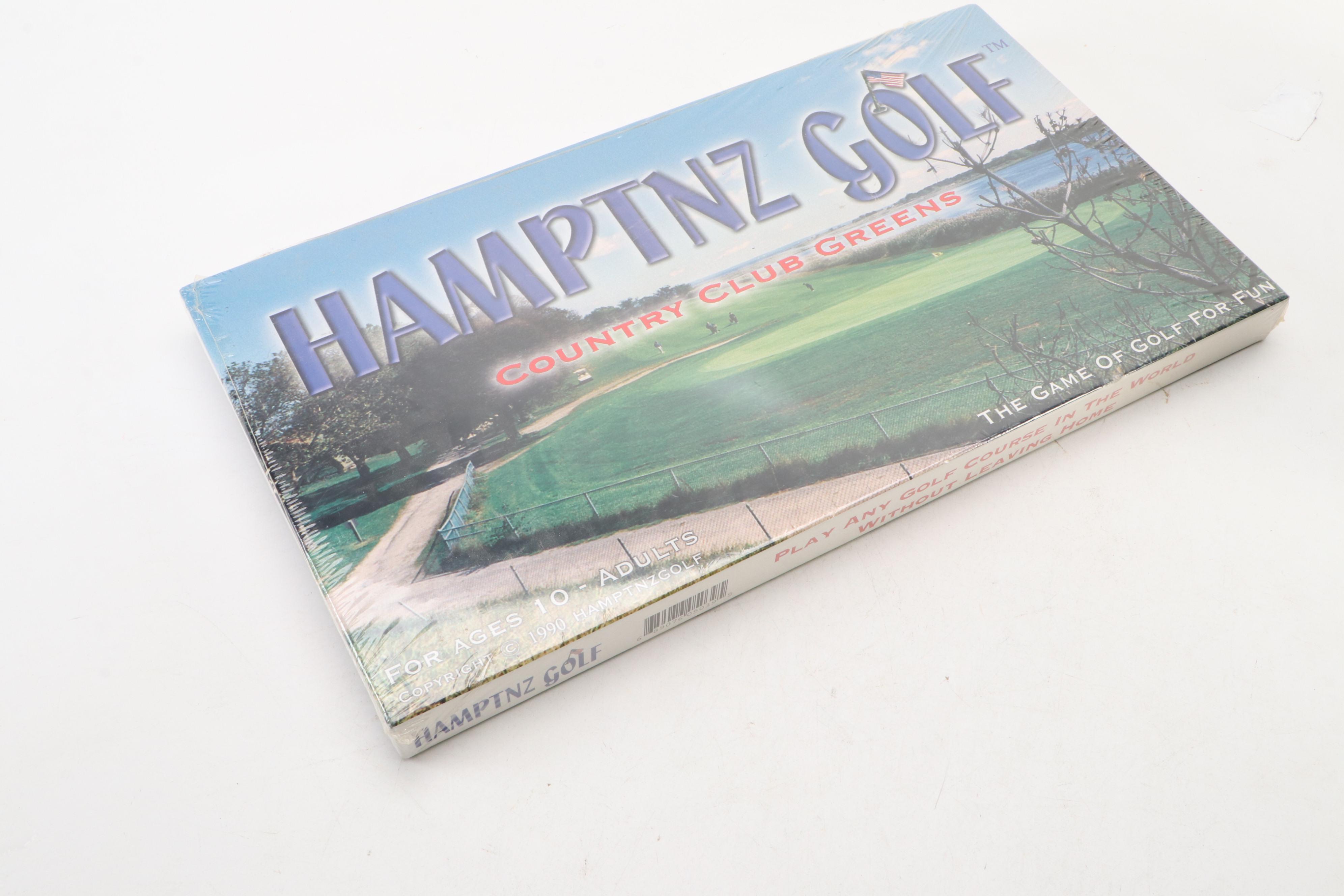 "Wipe-Out Golf", "Mulligan", "Tournament Golf", and More Golf Themed Board Games