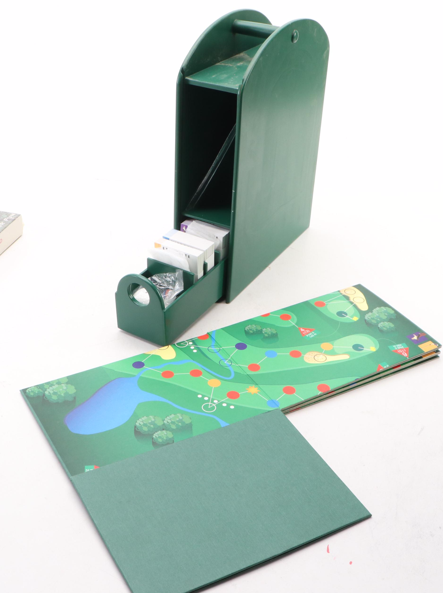 "Wipe-Out Golf", "Mulligan", "Tournament Golf", and More Golf Themed Board Games