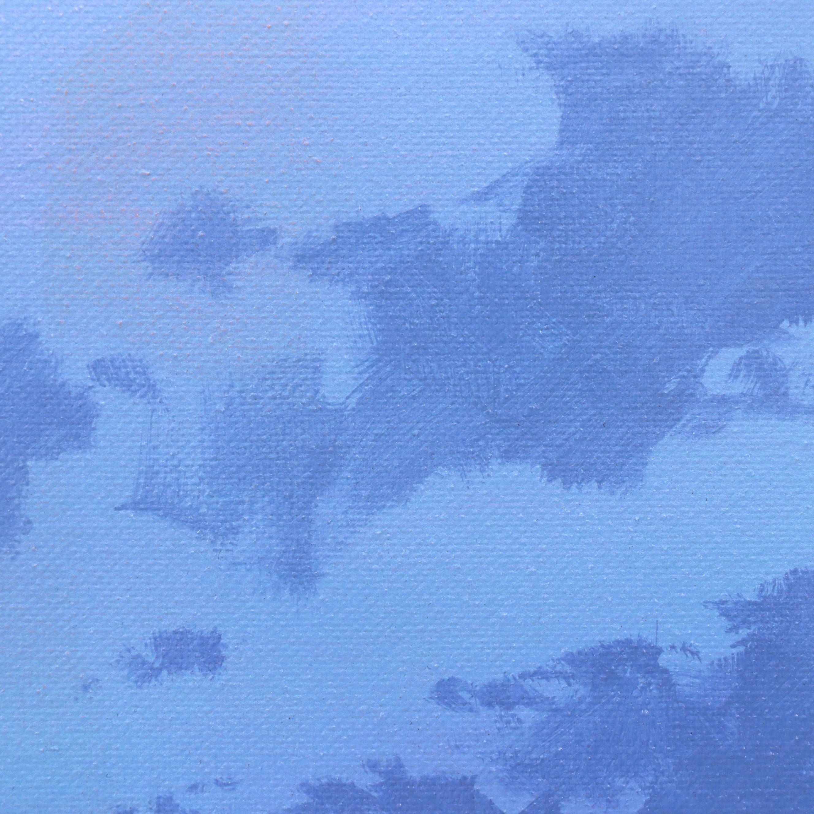 Doug "Bumo" Johnpeer Nocturne Landscape Oil Painting, 2025