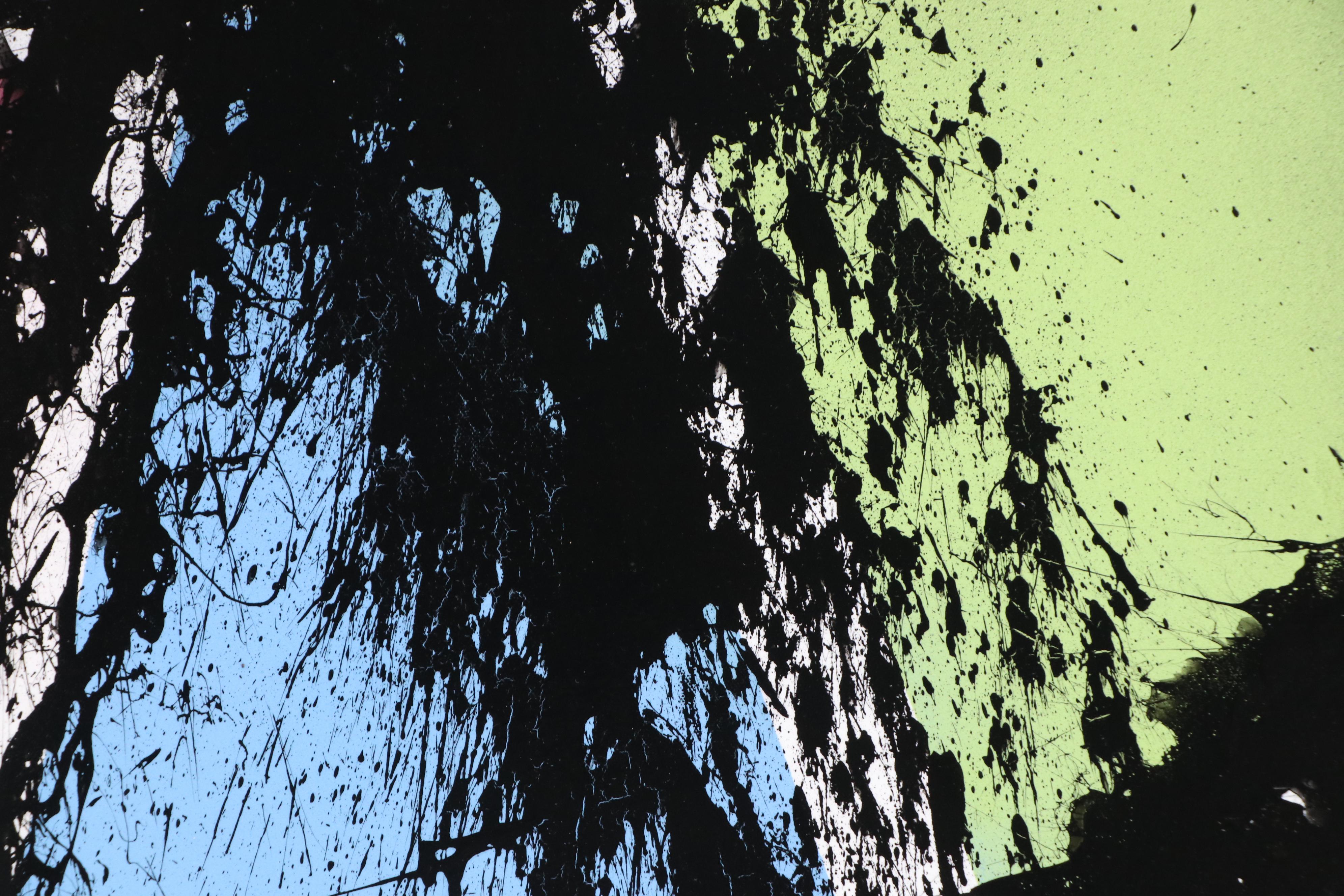 Jason Michael Durham Abstract Collaborative Painting "Emotional Detachment"