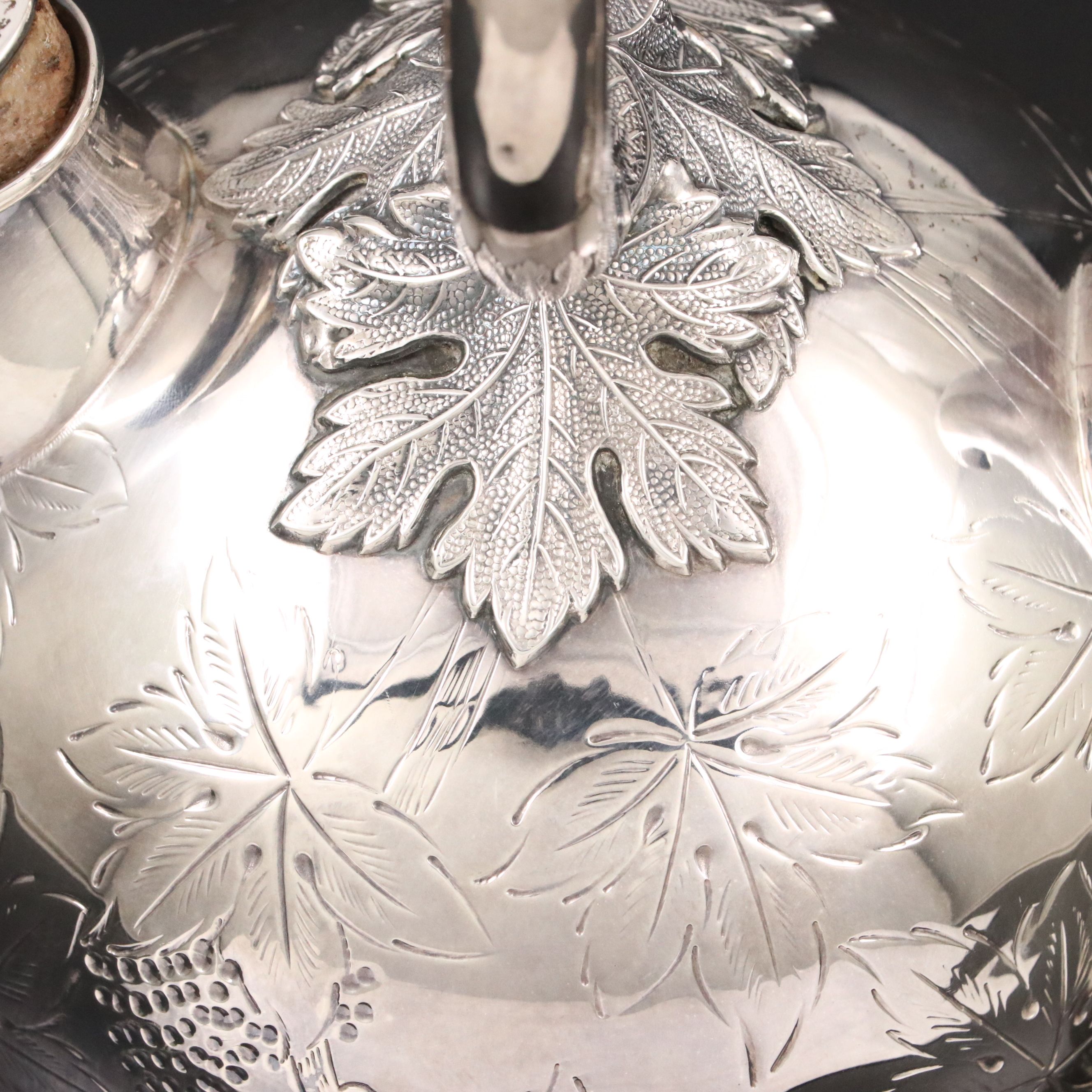 Vintage Pasgorcy Spanish Sterling Silver Wine and Porrón Pitchers, 20th Century