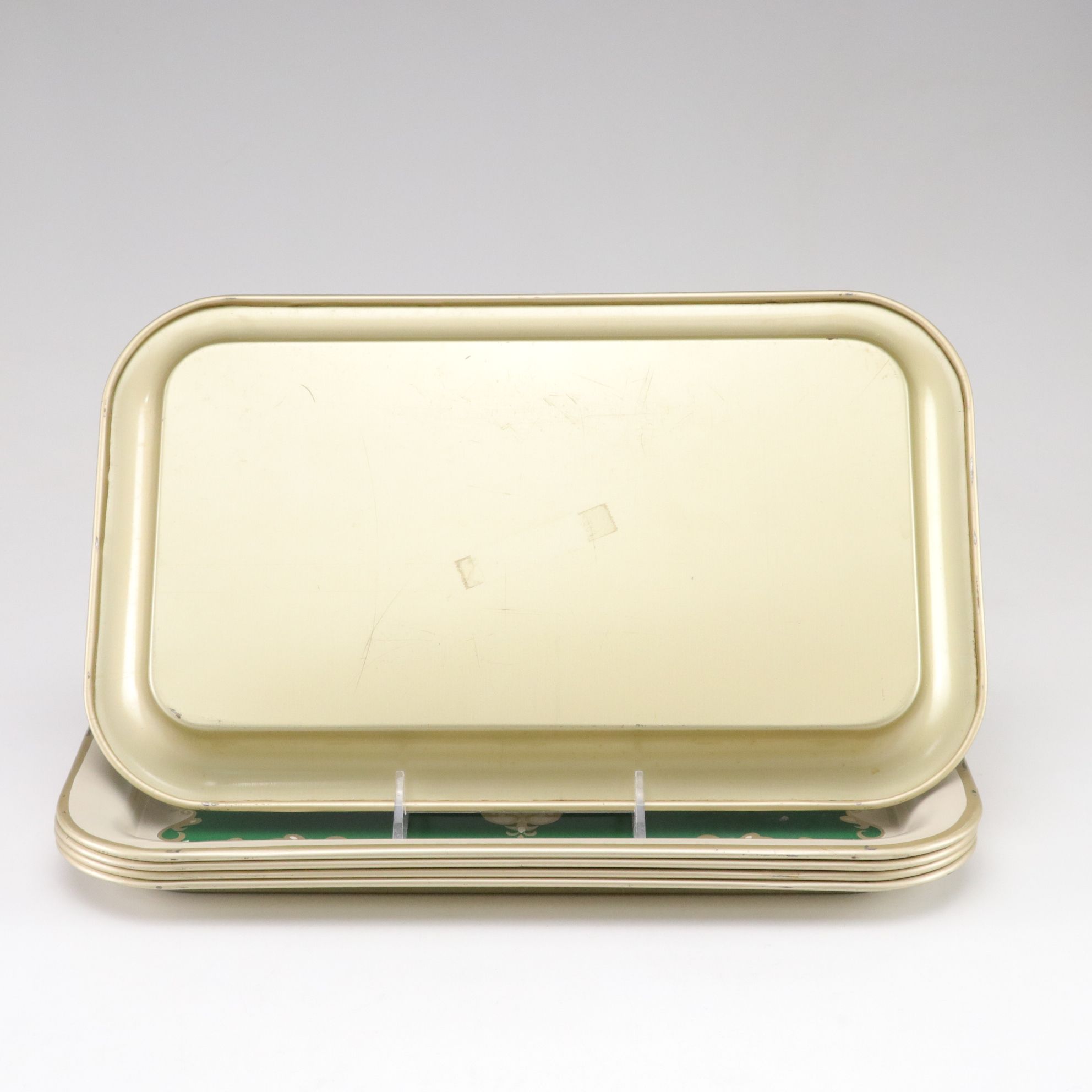 Hand-Painted Souvenir Figurines & Metal Trays