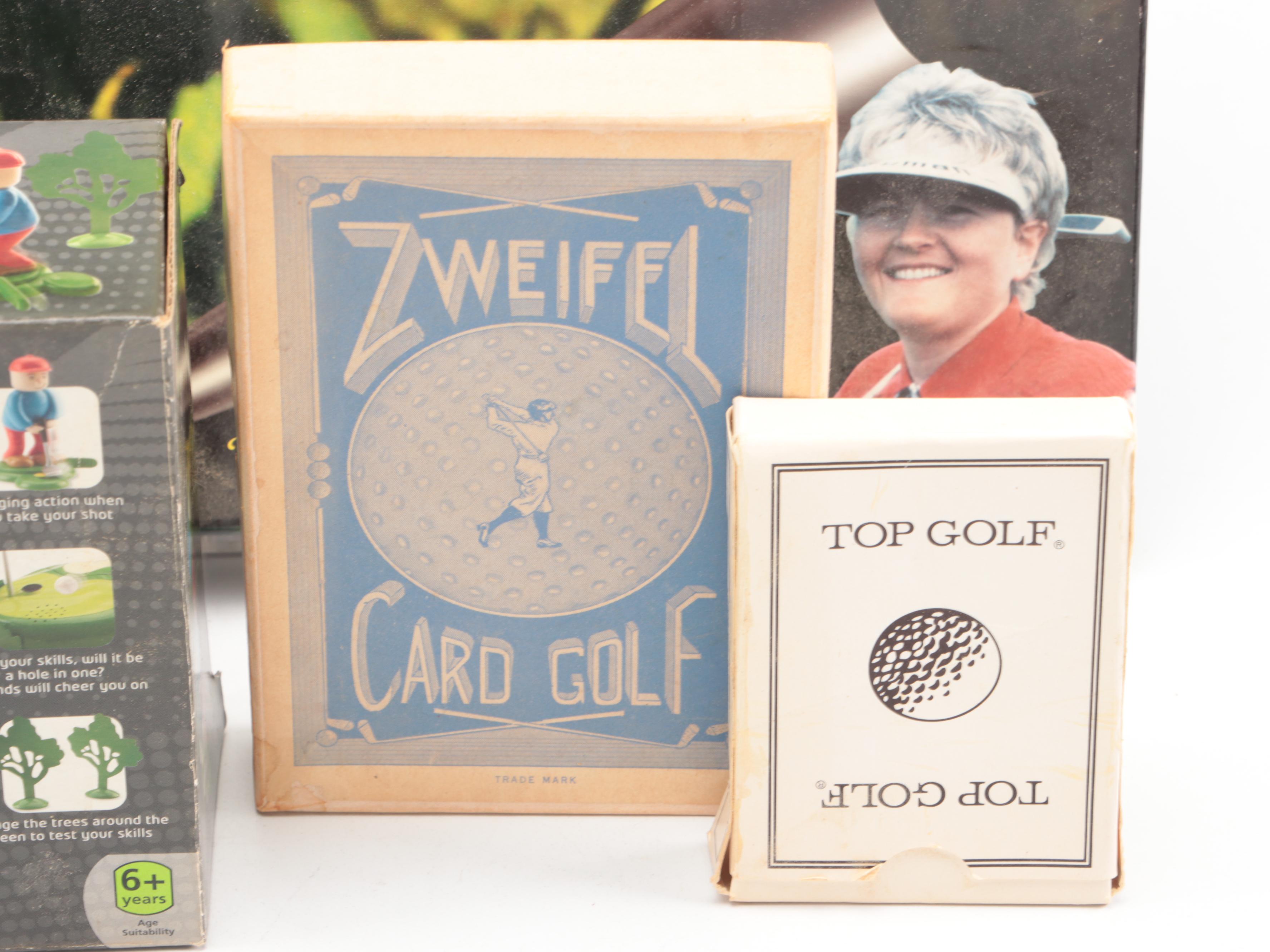 "Fore", "The 19th Hole", "Tee 2 Green", More Golf Themed Board Games