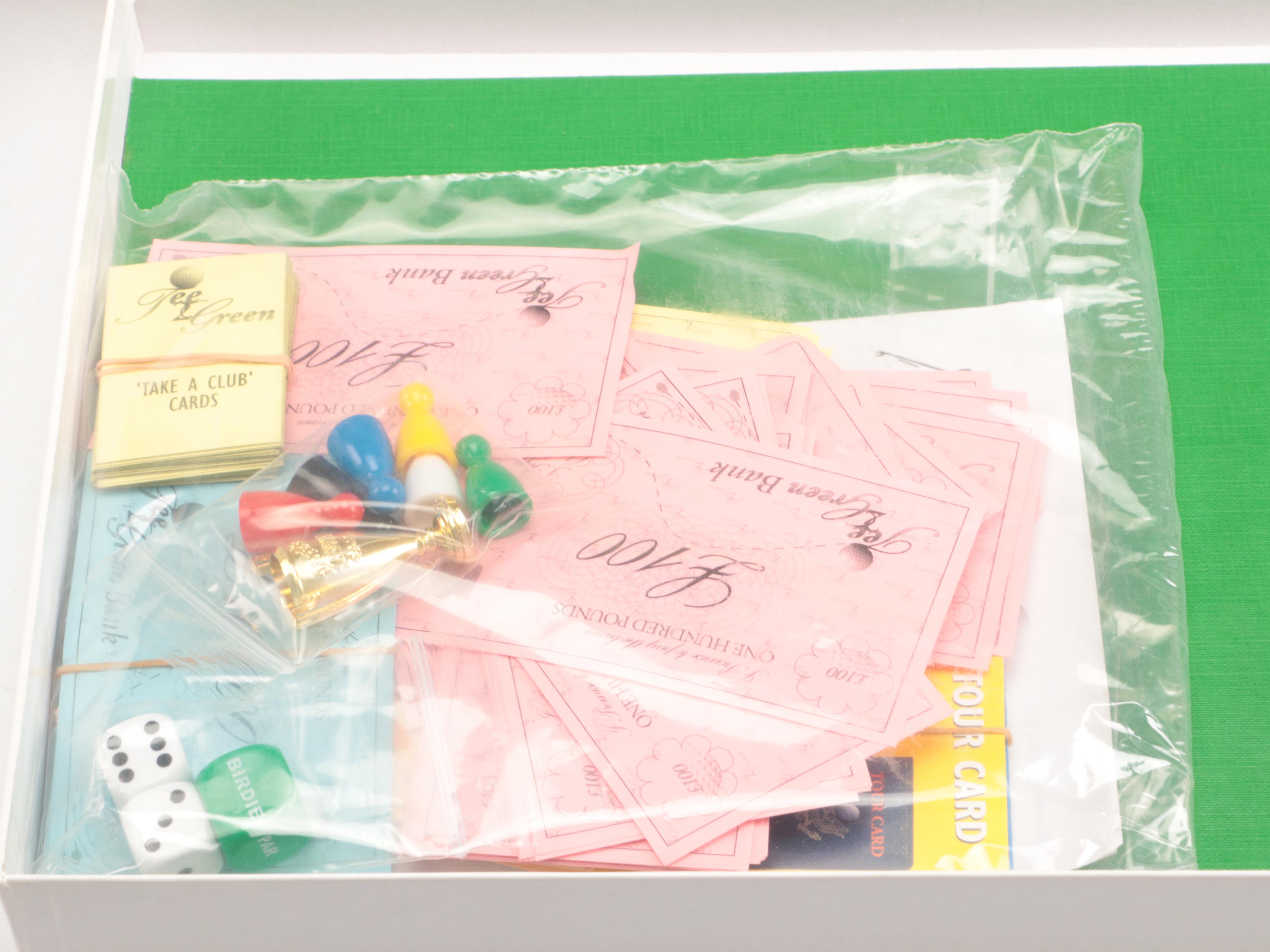 "Fore", "The 19th Hole", "Tee 2 Green", More Golf Themed Board Games