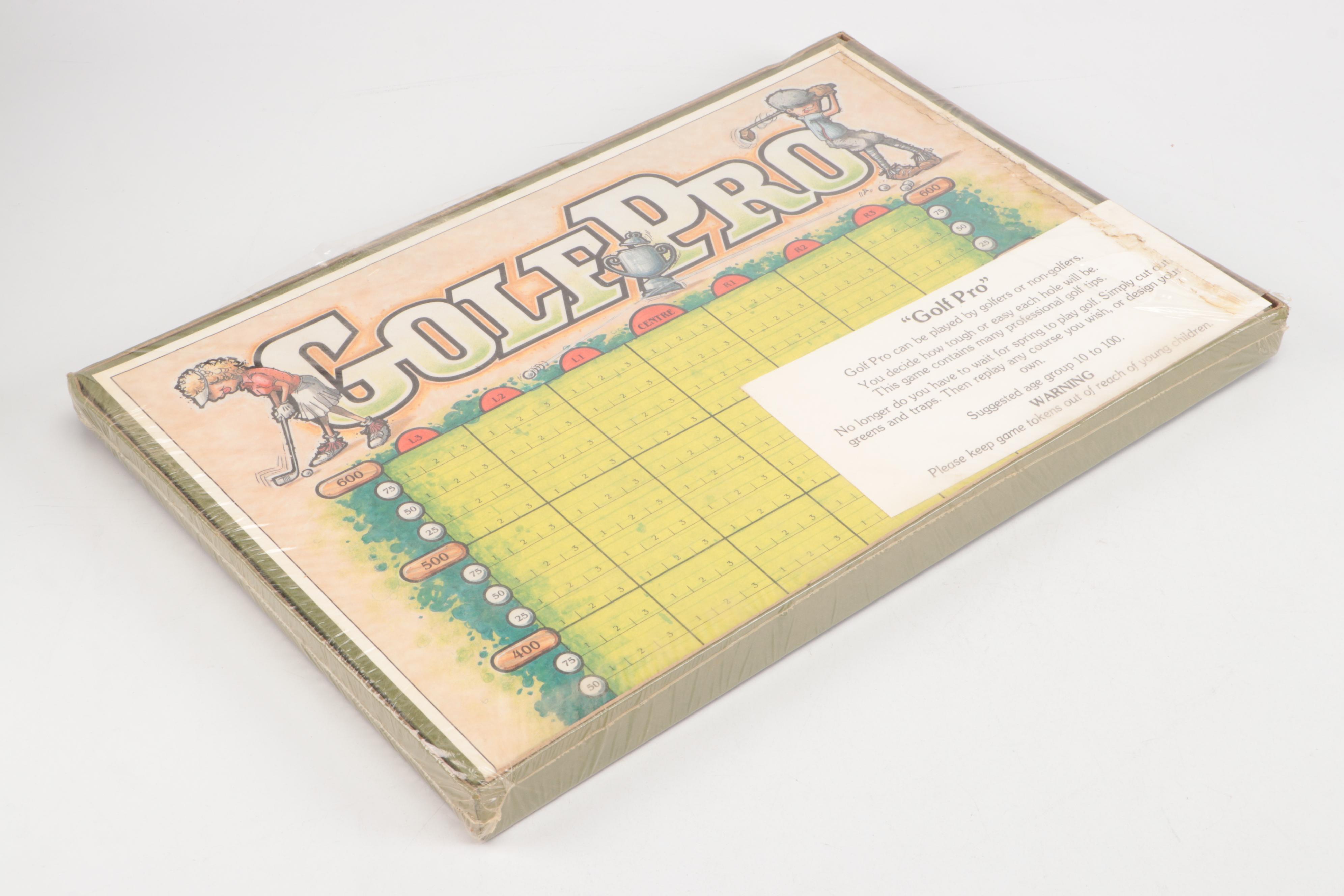 "Fore", "The 19th Hole", "Tee 2 Green", More Golf Themed Board Games