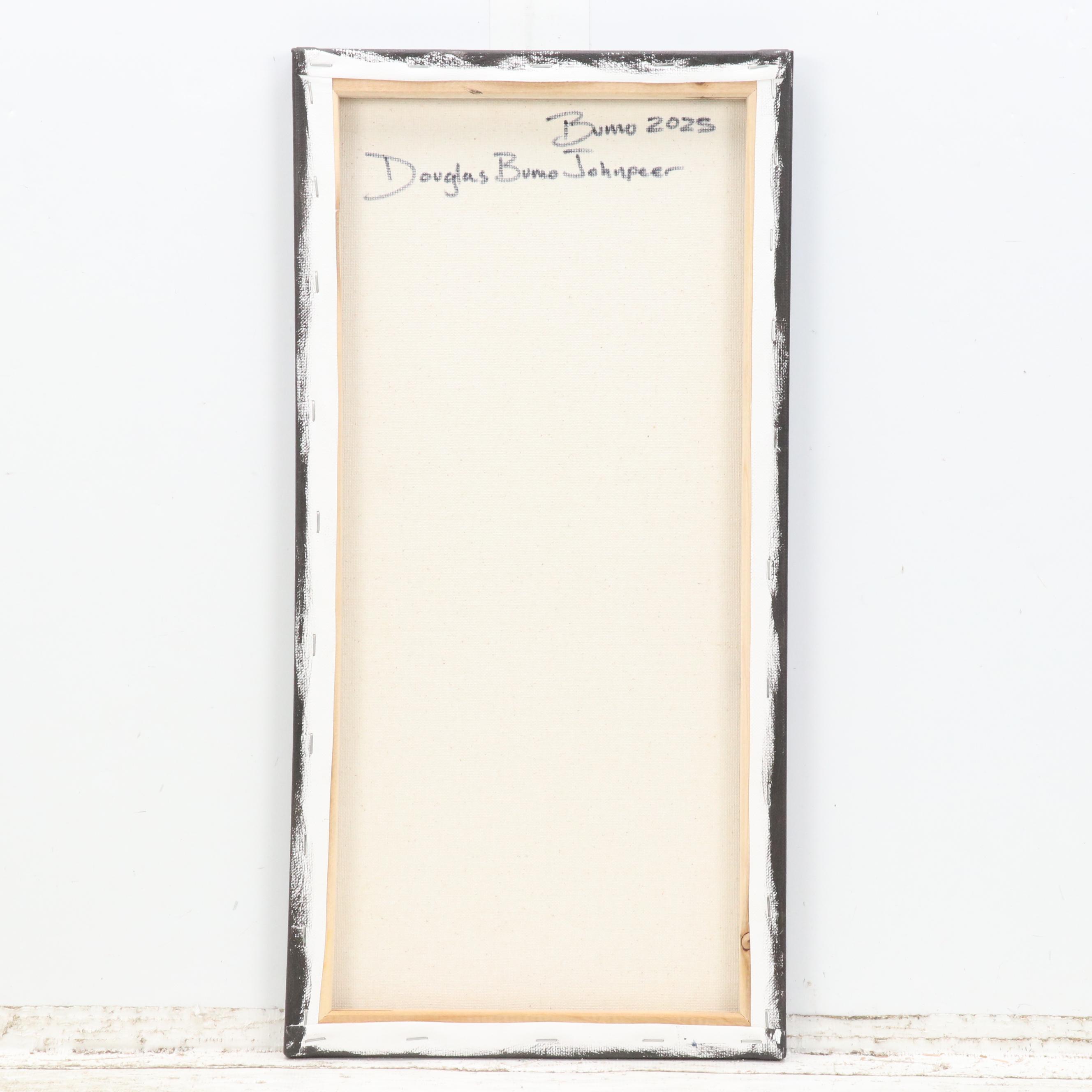 Doug "Bumo" Johnpeer Thunderstorm Landscape Oil Painting, 2025