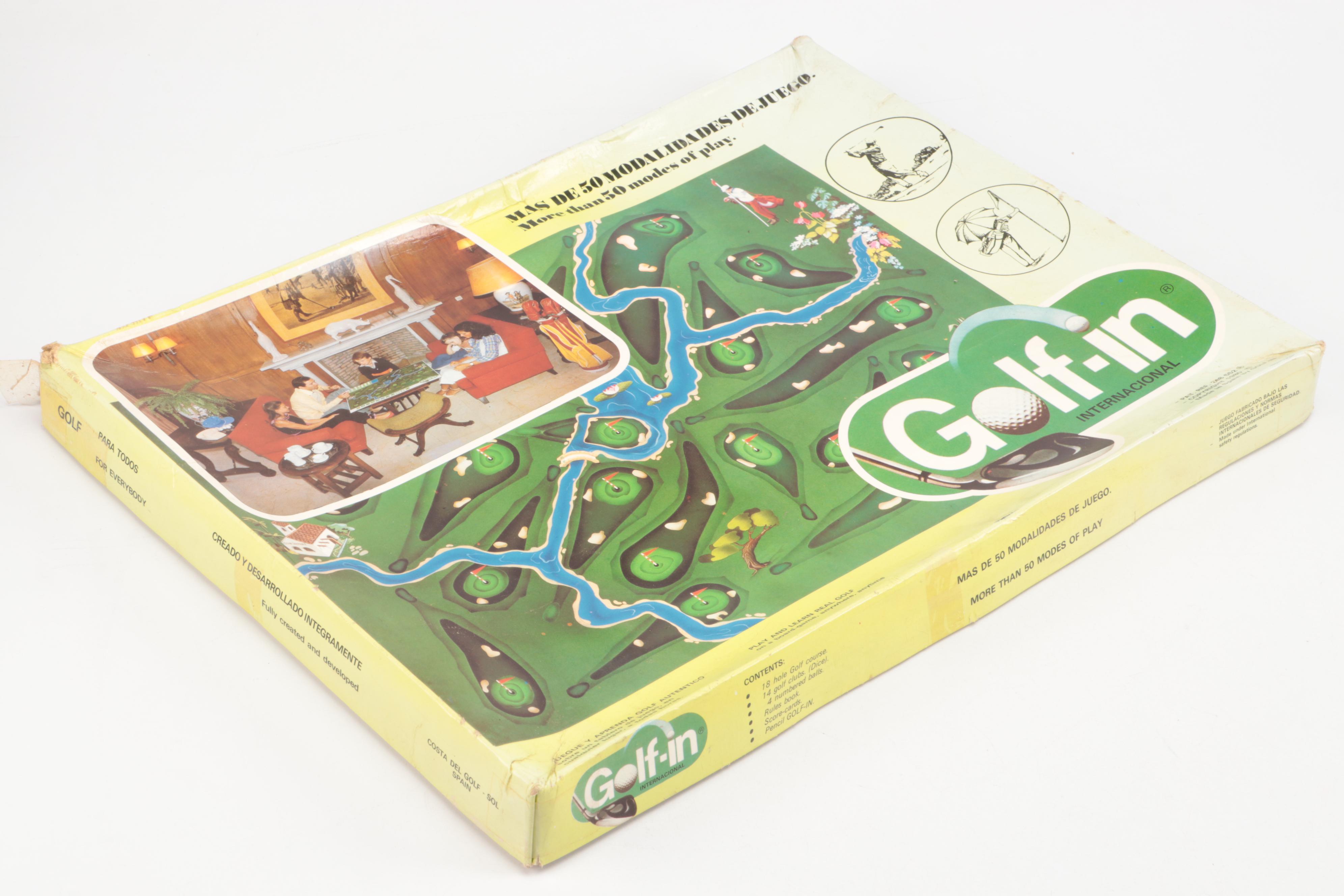 "Fore", "The 19th Hole", "Tee 2 Green", More Golf Themed Board Games