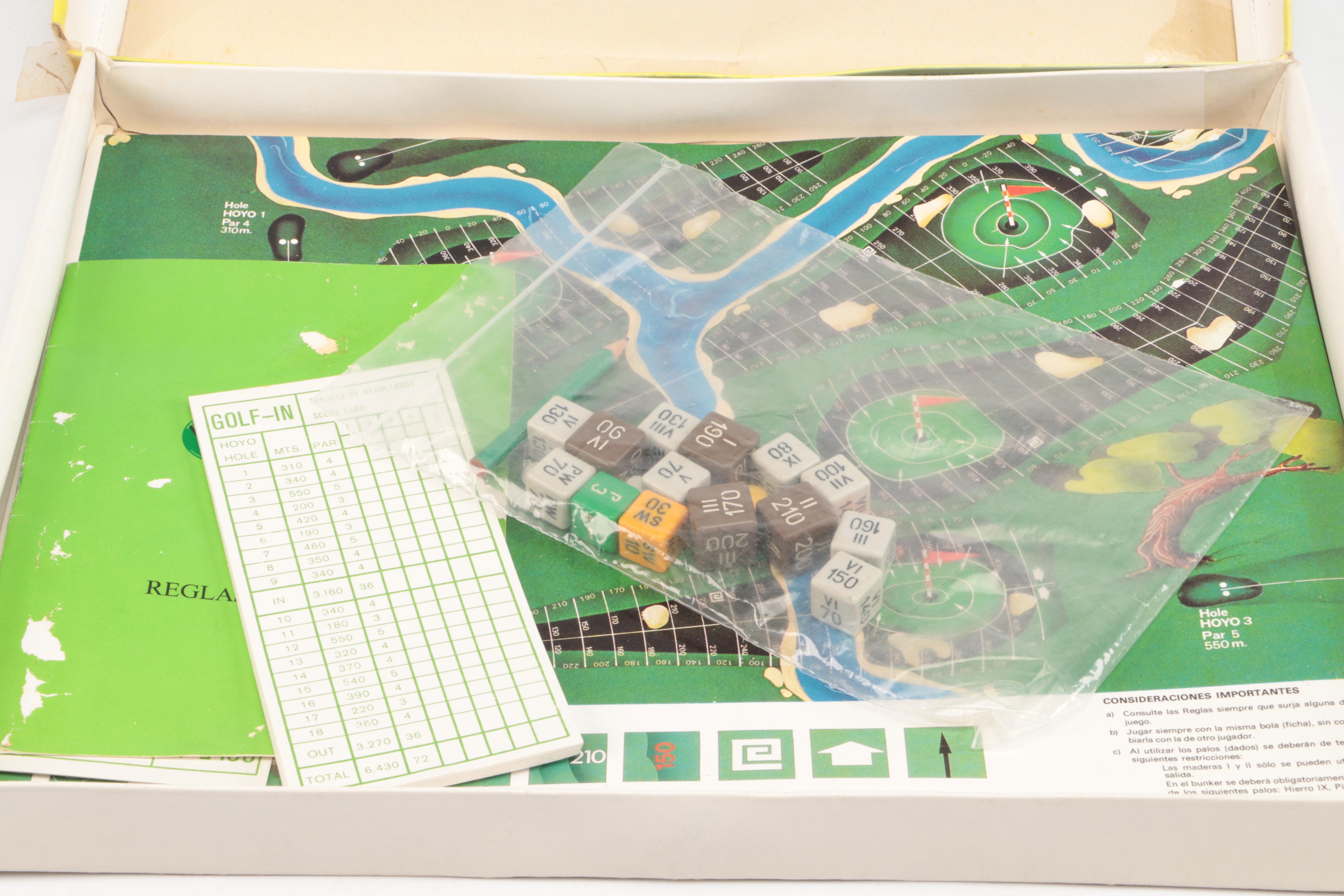 "Fore", "The 19th Hole", "Tee 2 Green", More Golf Themed Board Games