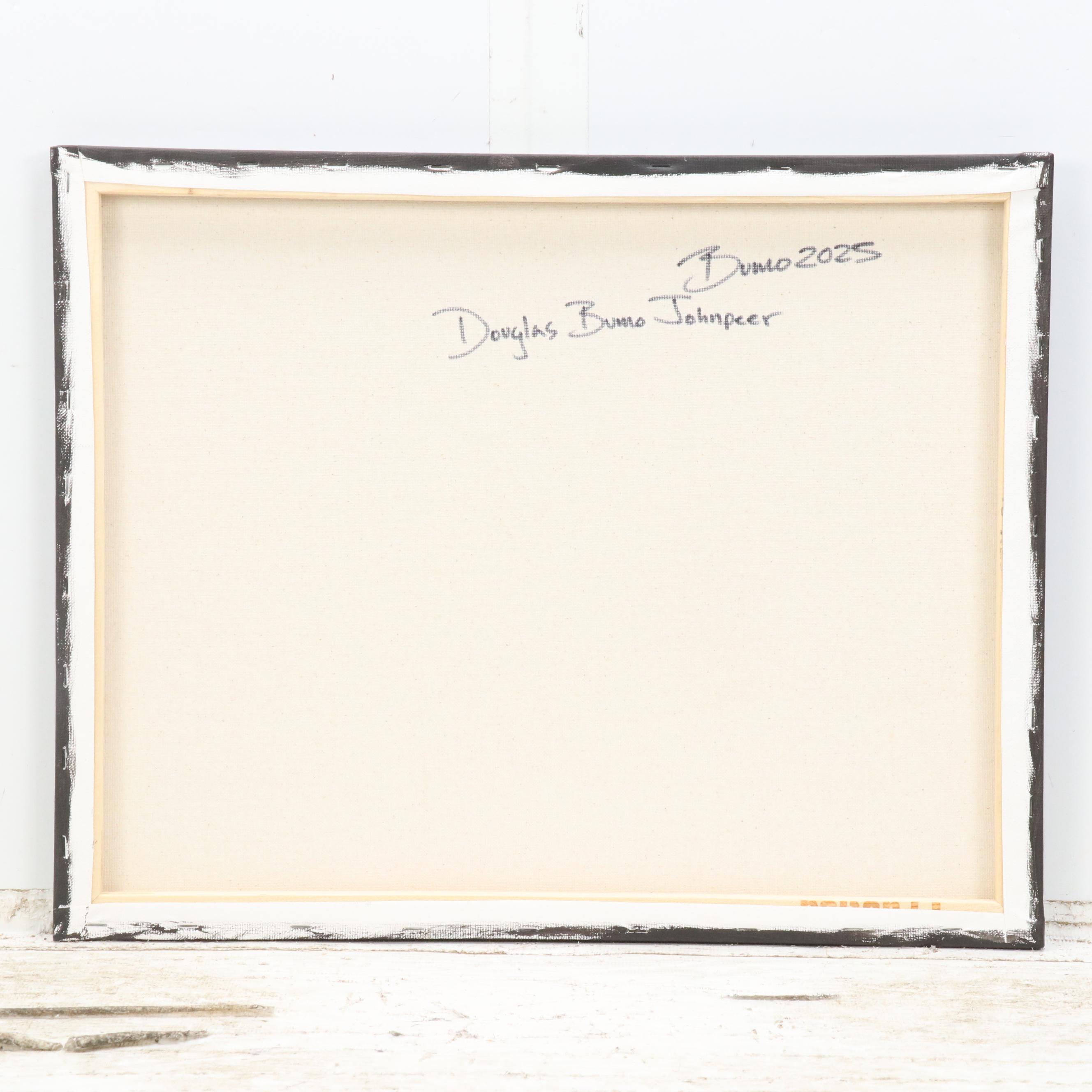 Doug "Bumo" Johnpeer Sunset Landscape Oil Painting, 2025