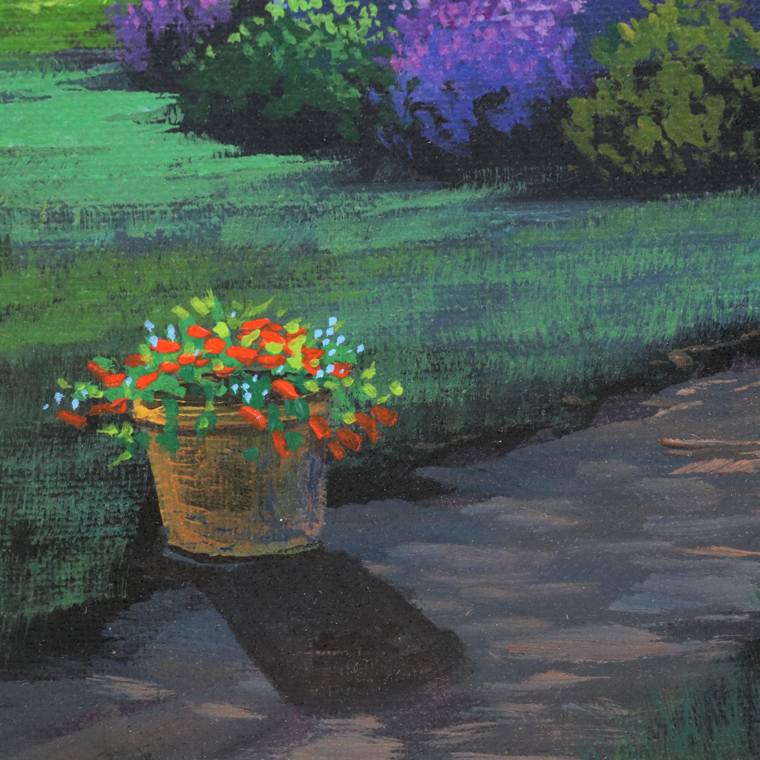 Doug "Bumo" Johnpeer Residential Landscape Oil Painting, 2025