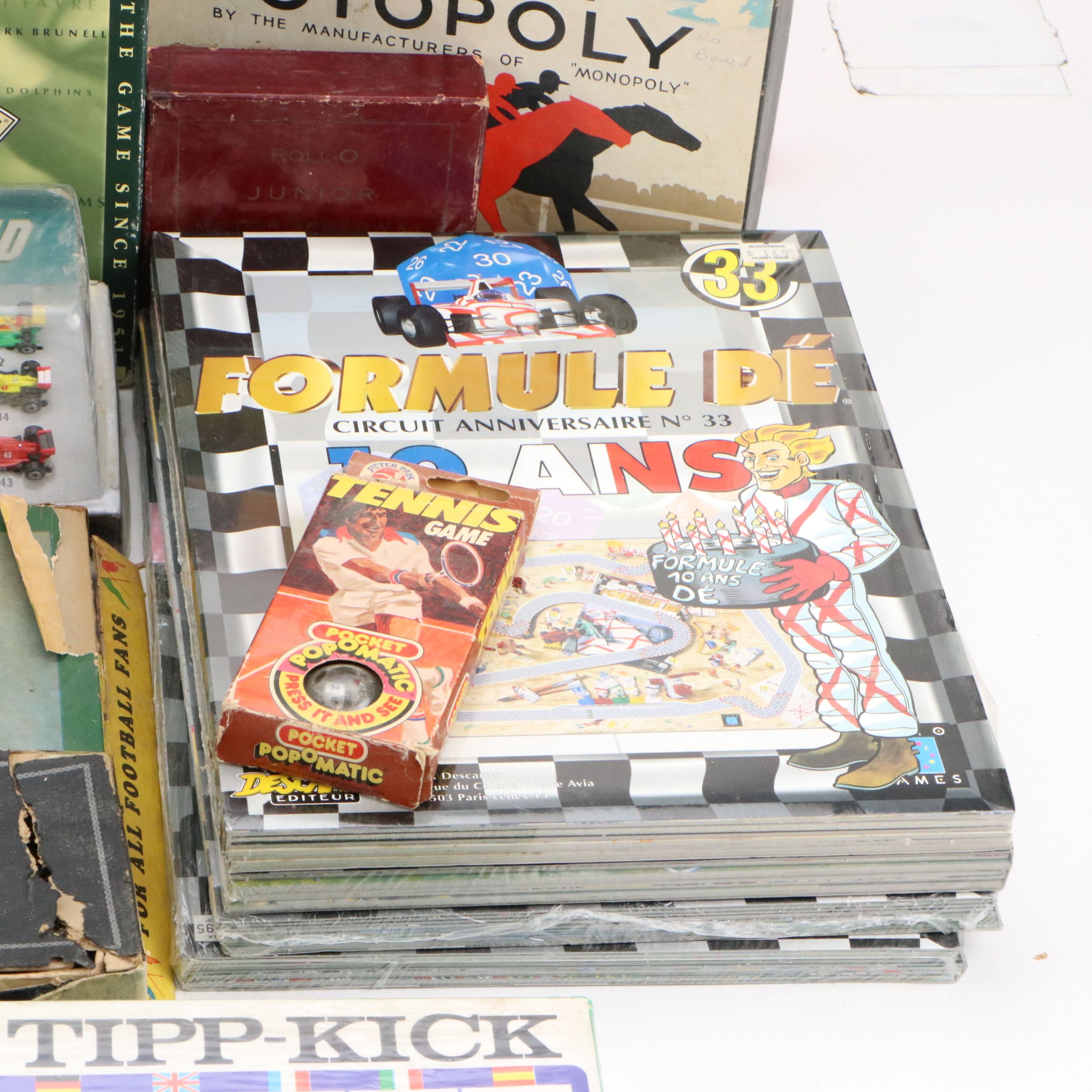 "Speed Circuit" "All-American", "APBA 2000",  and More Sports Themed Board Games
