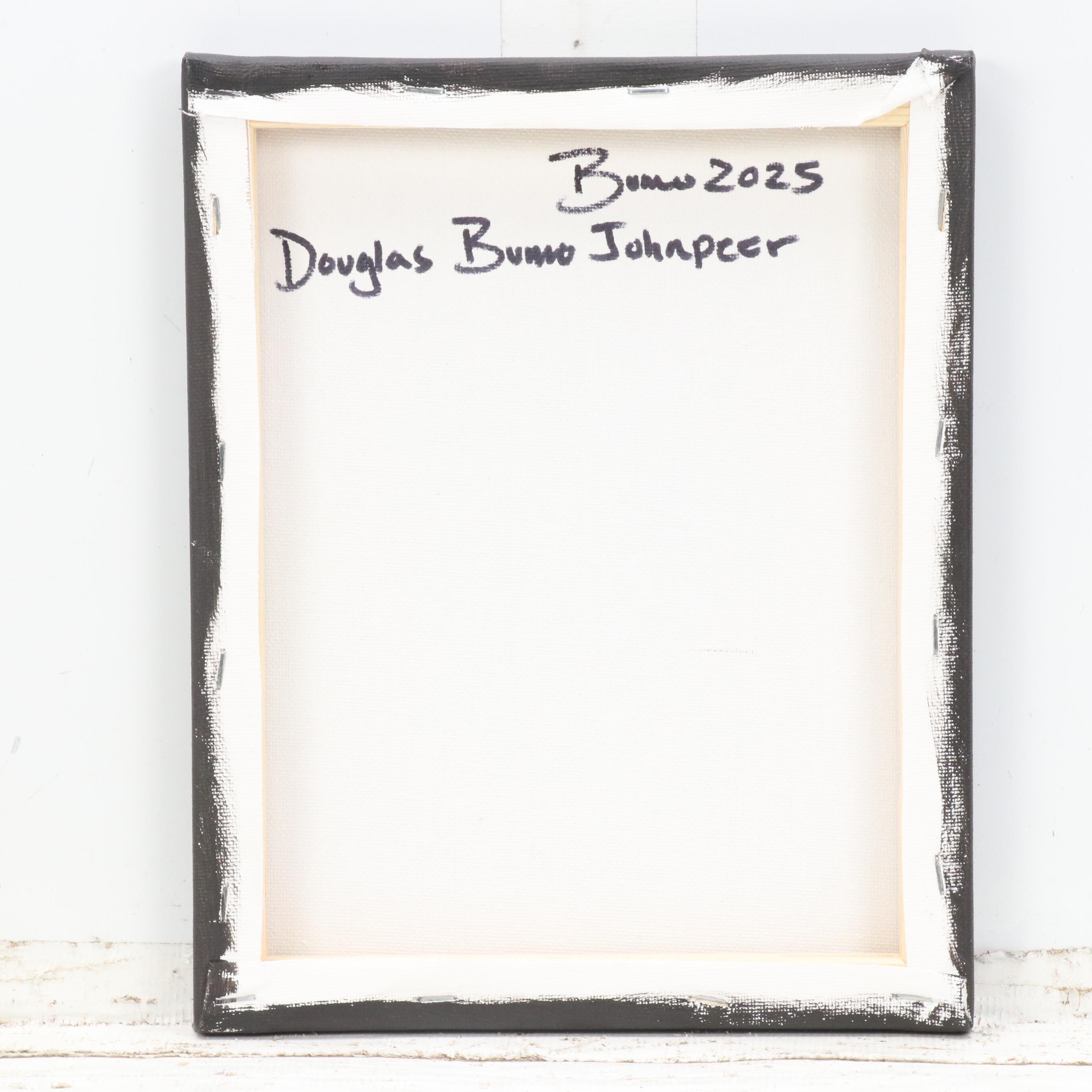 Doug "Bumo" Johnpeer Sunset Landscape Oil Painting, 2025