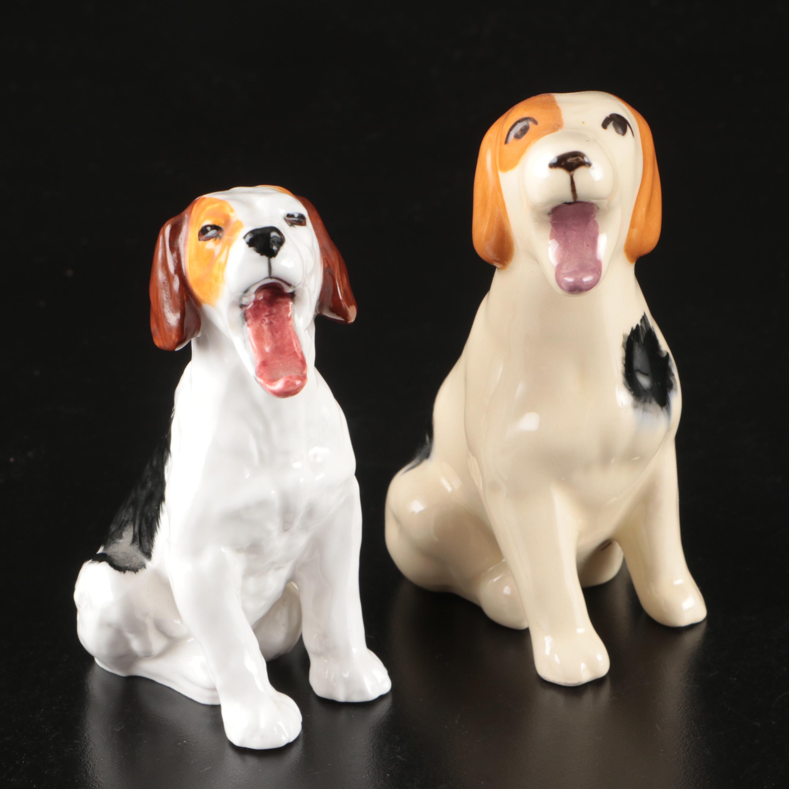 Royal Doulton "Dogs of Character" Ceramic Jack Russell Terriers & Beagles