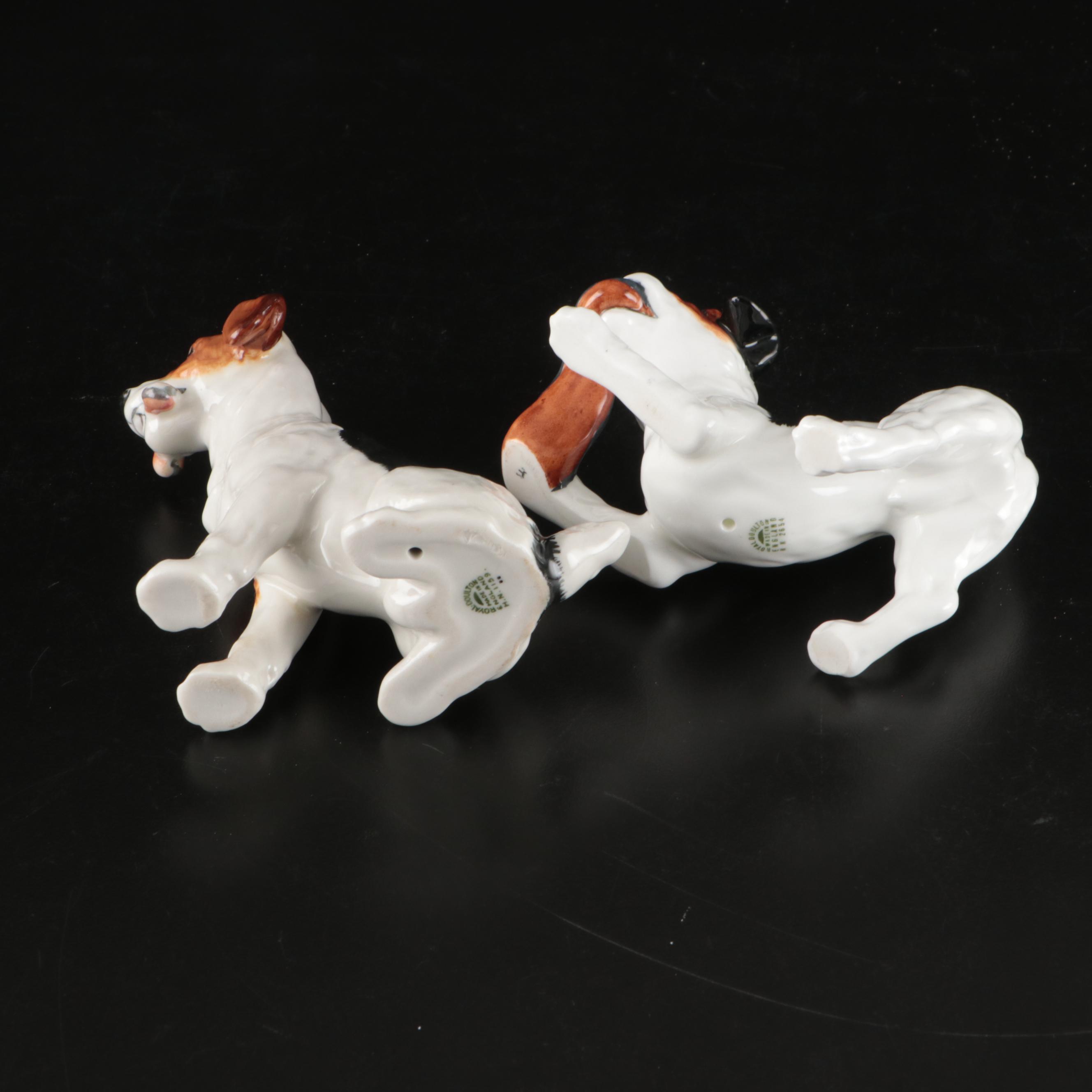 Royal Doulton "Dogs of Character" Ceramic Jack Russell Terriers & Beagles