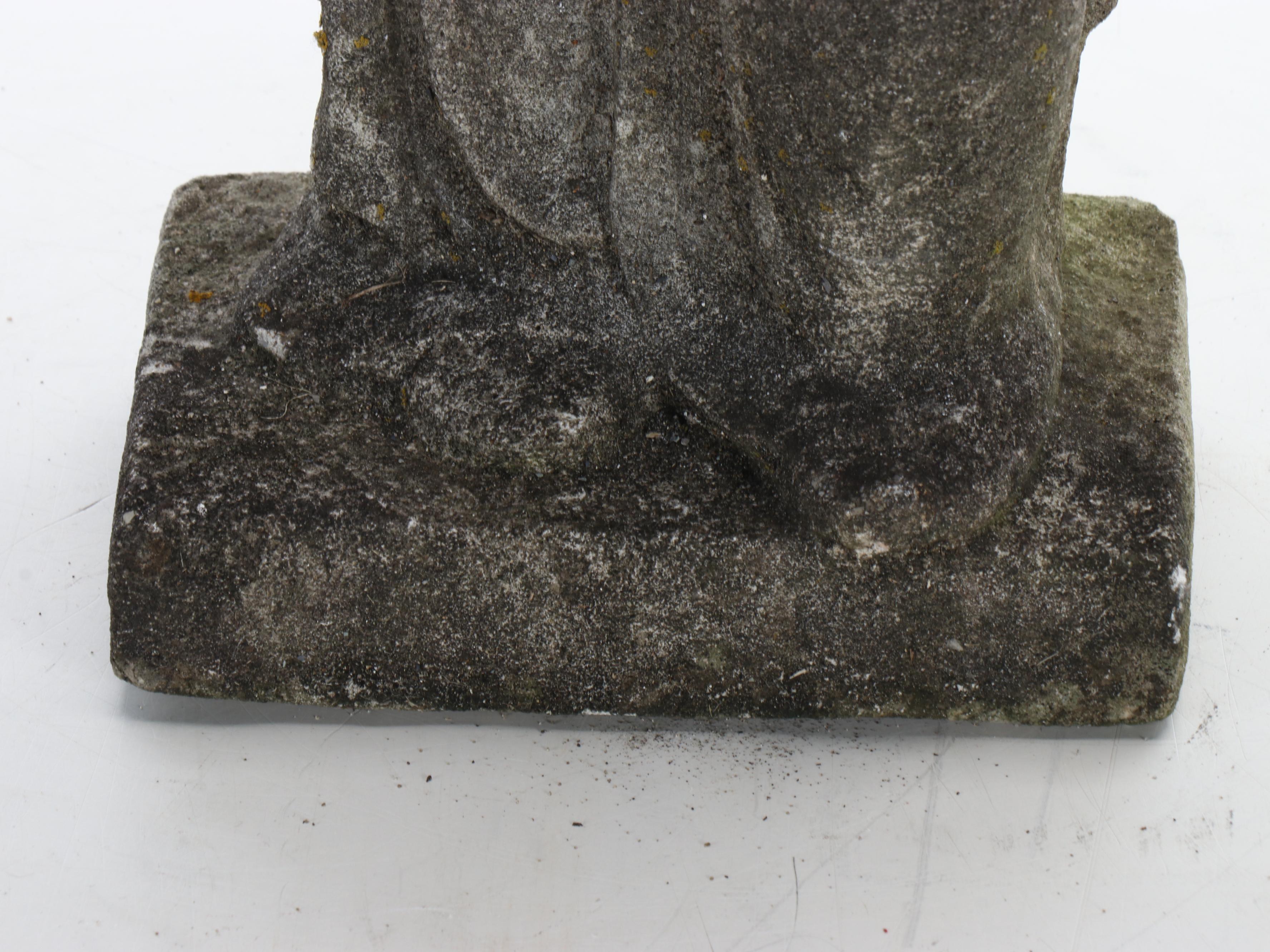 Concrete Child Garden Statue