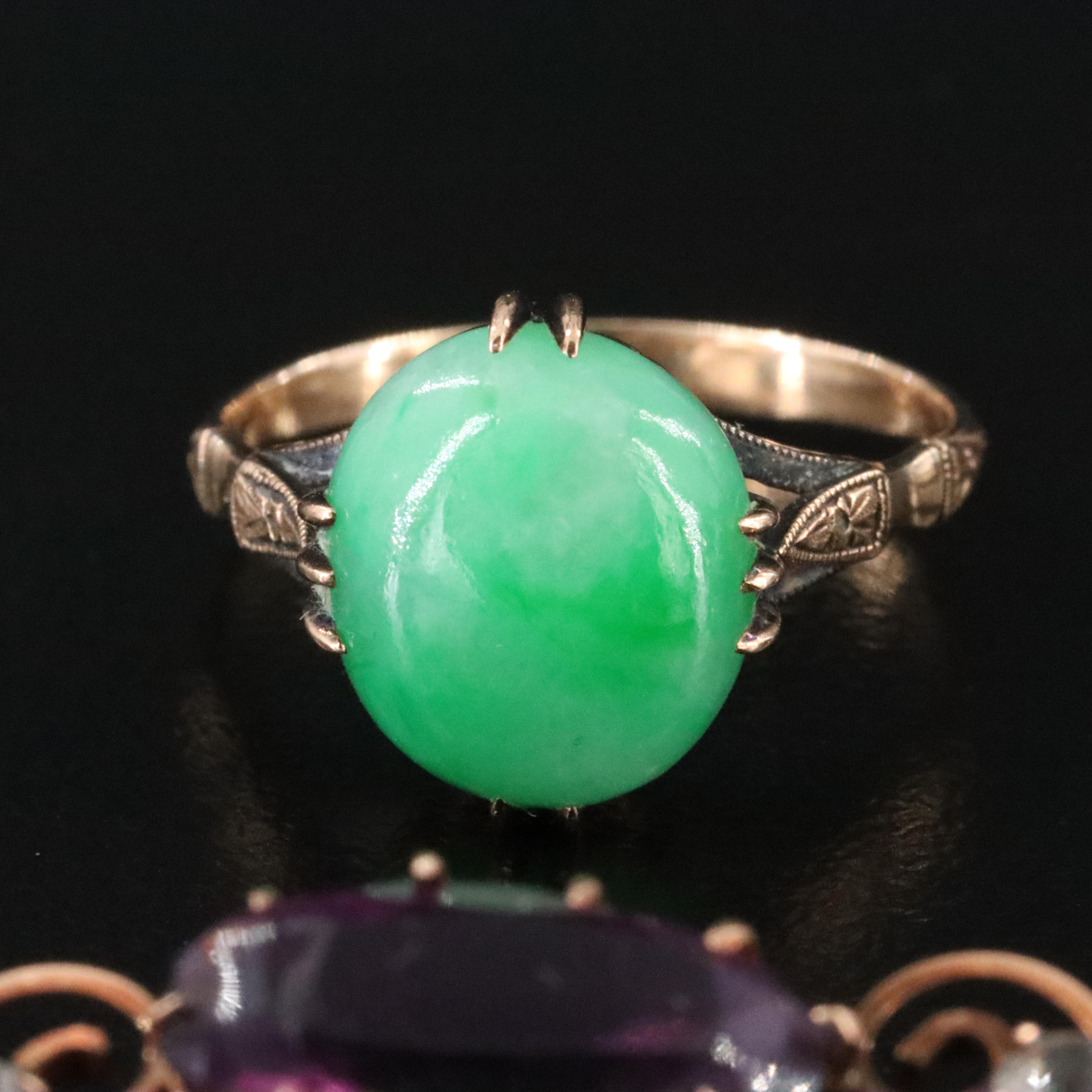 Collection on Antique Gold Jewelry Including Art Deco, Sapphire and Diamond