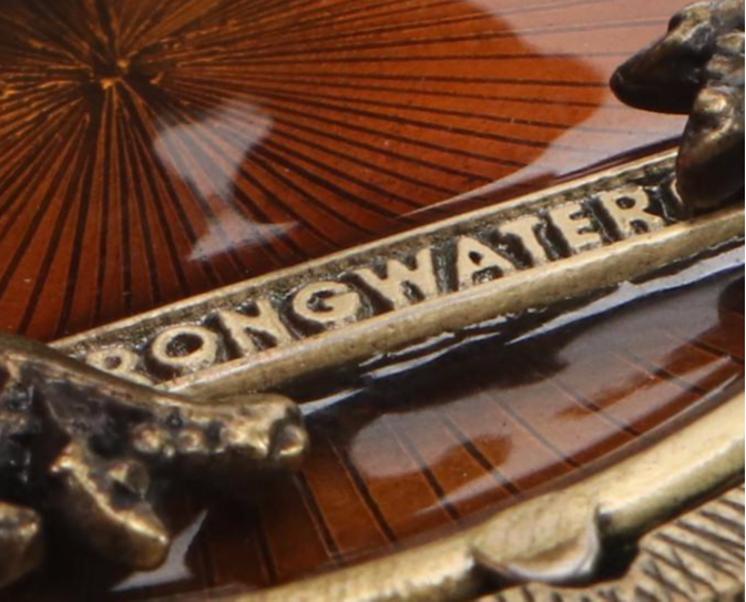 Jay Strongwater Embellished Brass Picture Frame, Box and Magnifying Glass