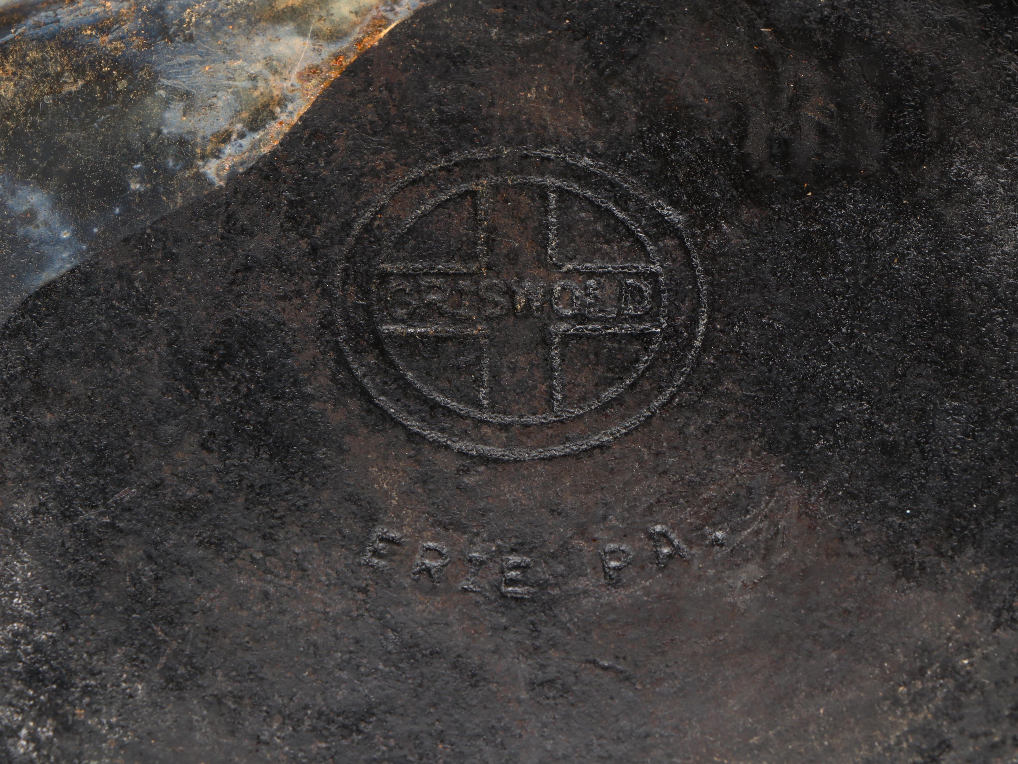 American Cast Iron Pans Featuring Griswold of Erie, Pennsylvania