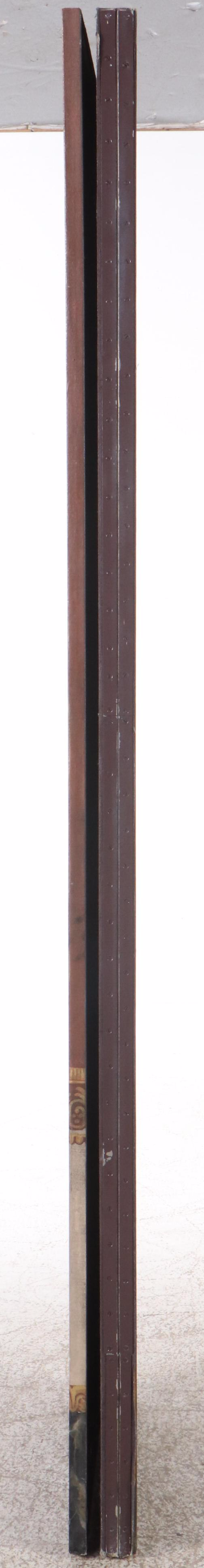 Maitland-Smith Neoclassical Style Hand-Painted Three-Panel Room Divider