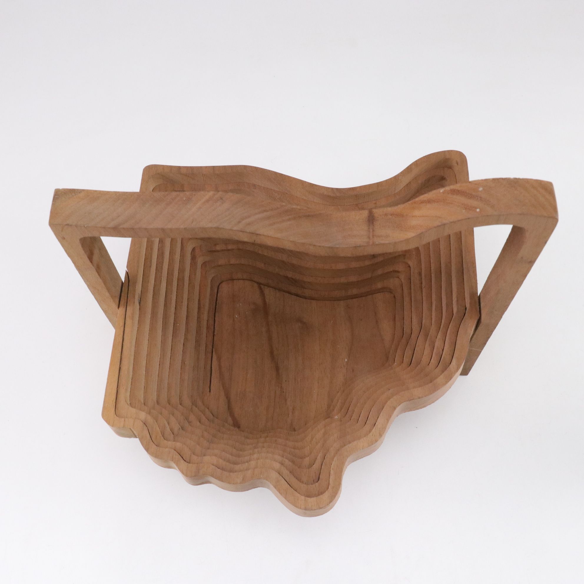 Collapsible Ohio Basket with Ceramic Cow Creamer & More