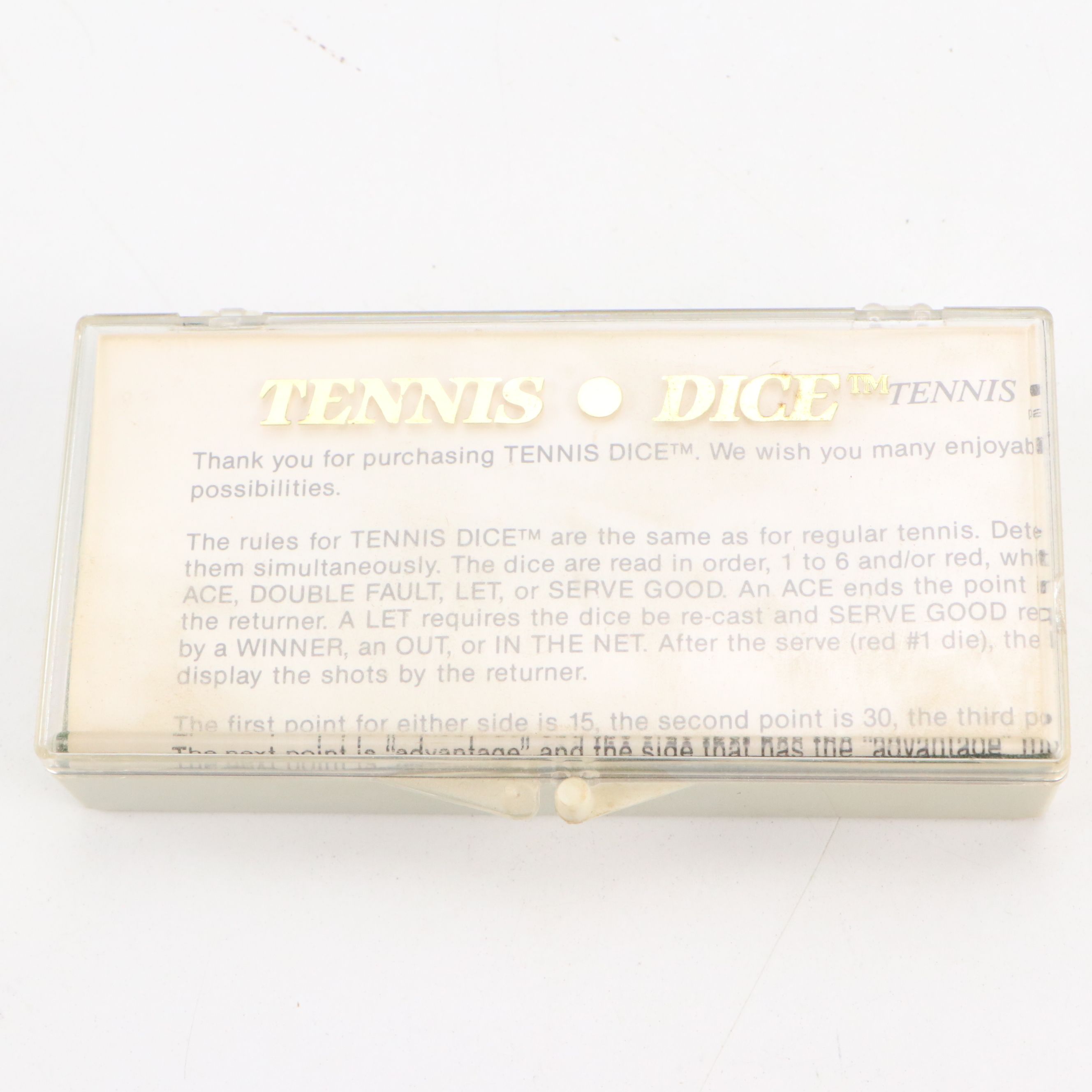 "Game, Set, Match", "15 Love", and More Tennis Themed Board Games