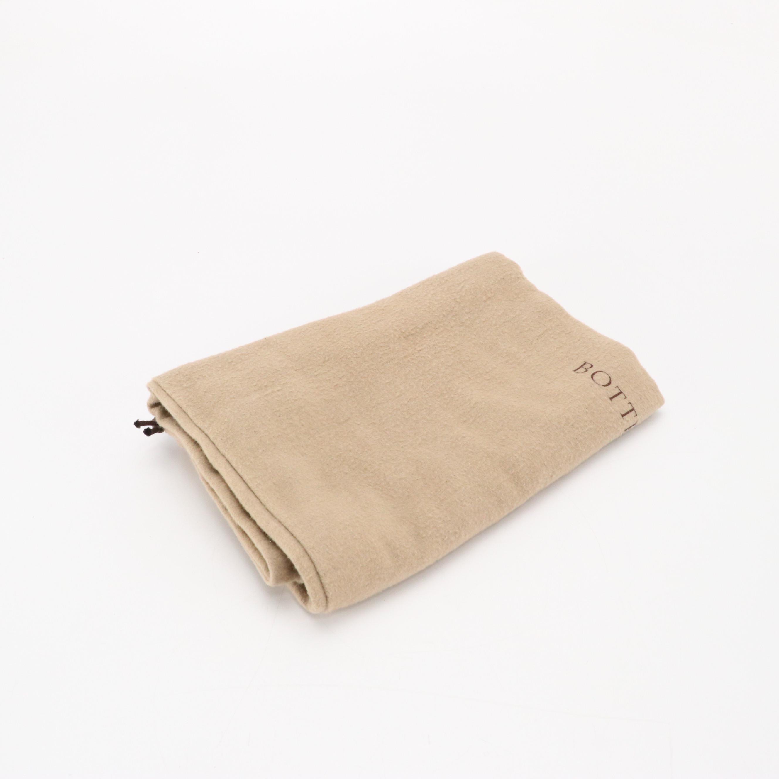 Bottega Veneta Marco Polo Intreccio Jet Tote in Gray Rubberized PVC