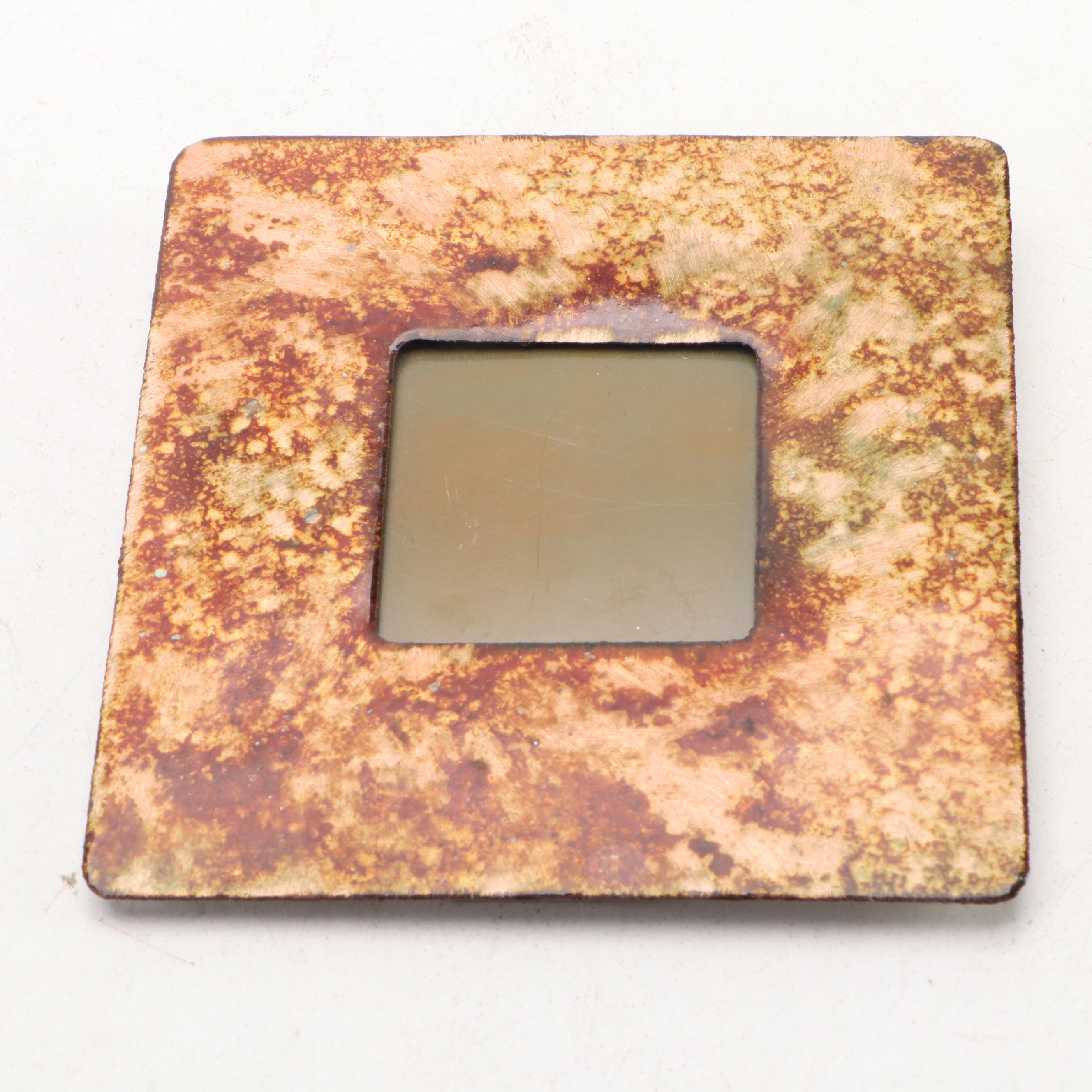 Giltmetal Baroque Oval and Africa Trading Square Easel Frames