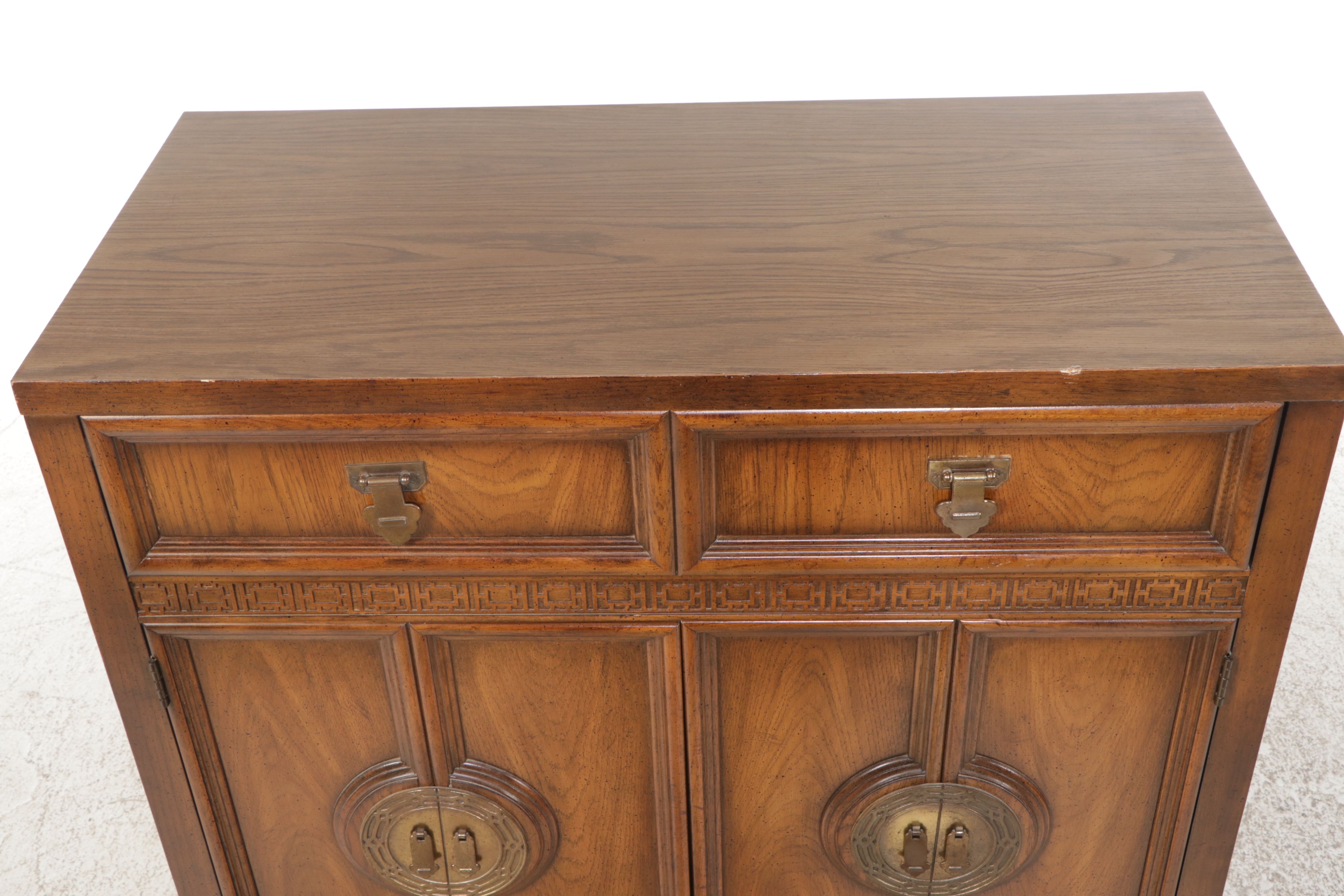 Dixie "Shangri La" Chinoiserie Wardrobe, Mid to Late 20th Century