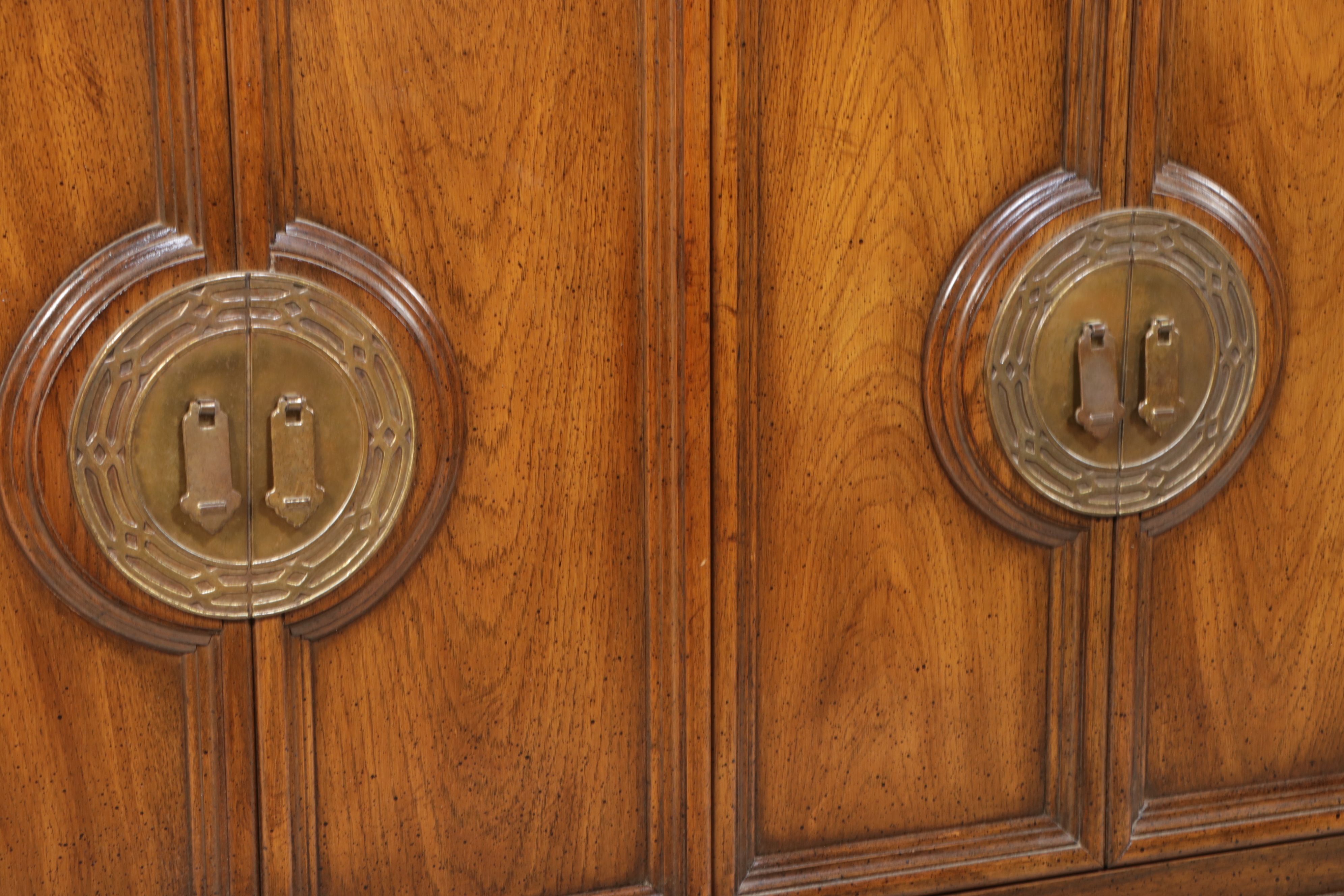 Dixie "Shangri La" Chinoiserie Wardrobe, Mid to Late 20th Century