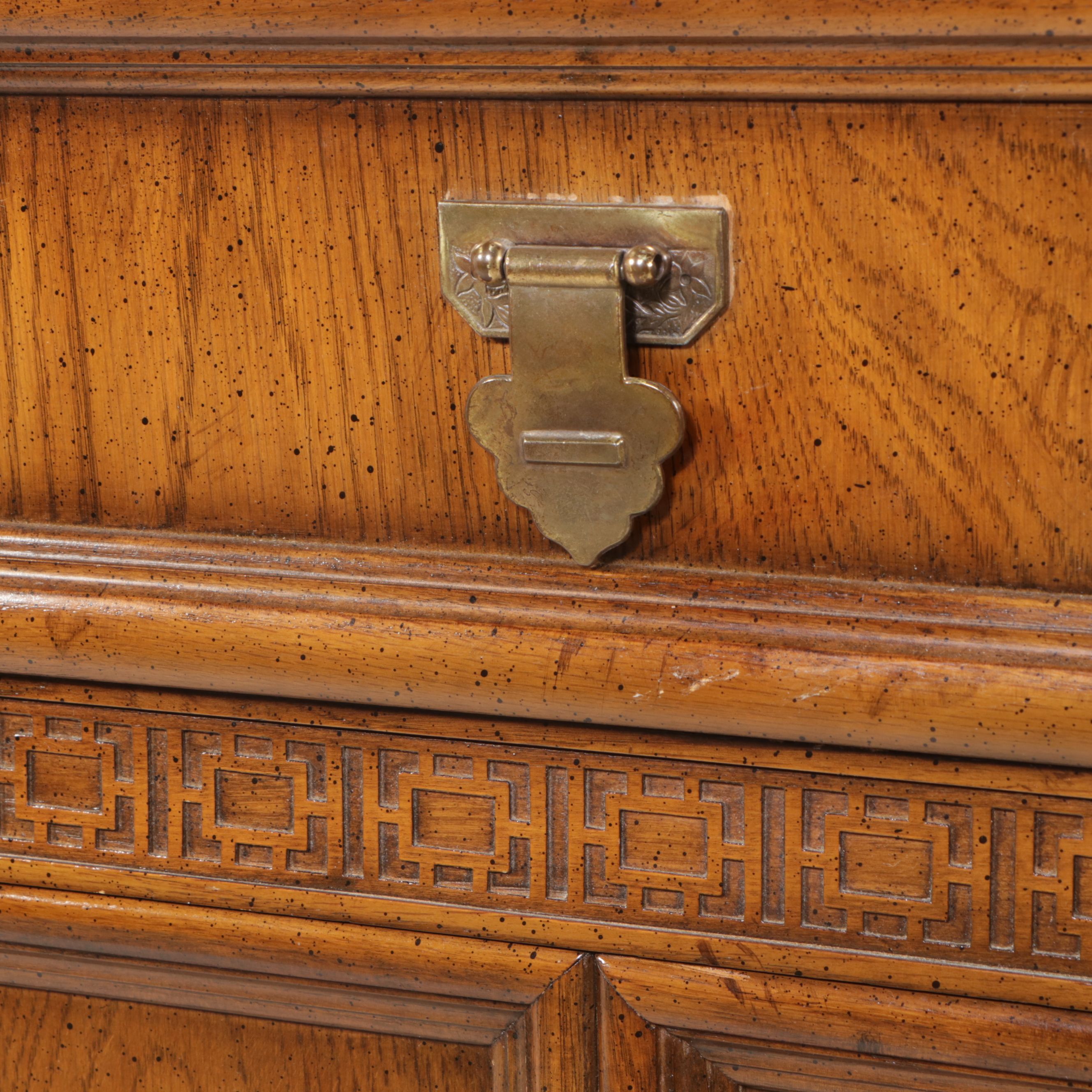 Dixie "Shangri La" Chinoiserie Wardrobe, Mid to Late 20th Century