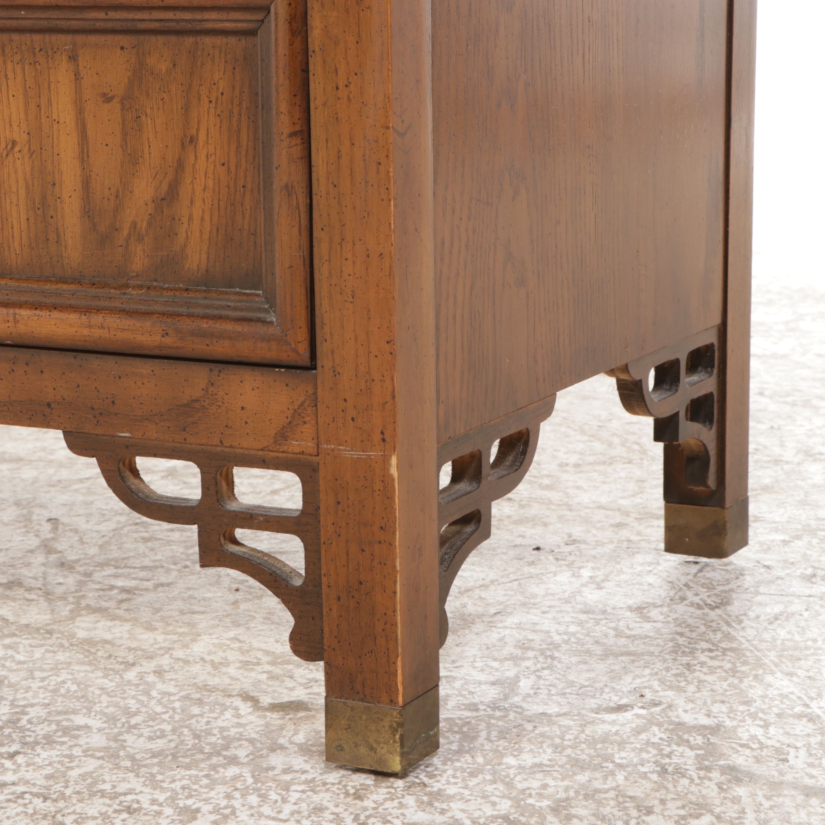 Dixie "Shangri La" Chinoiserie Wardrobe, Mid to Late 20th Century