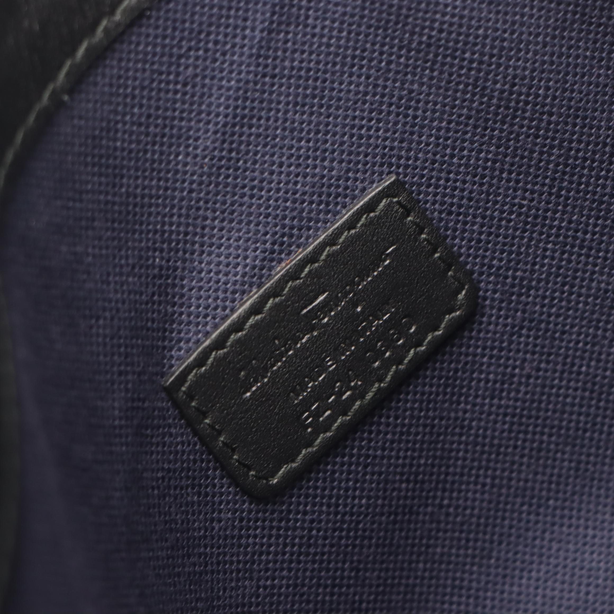 Salvatore Ferragamo Motorcycle Print Coated Canvas and Leather Wristlet Clutch