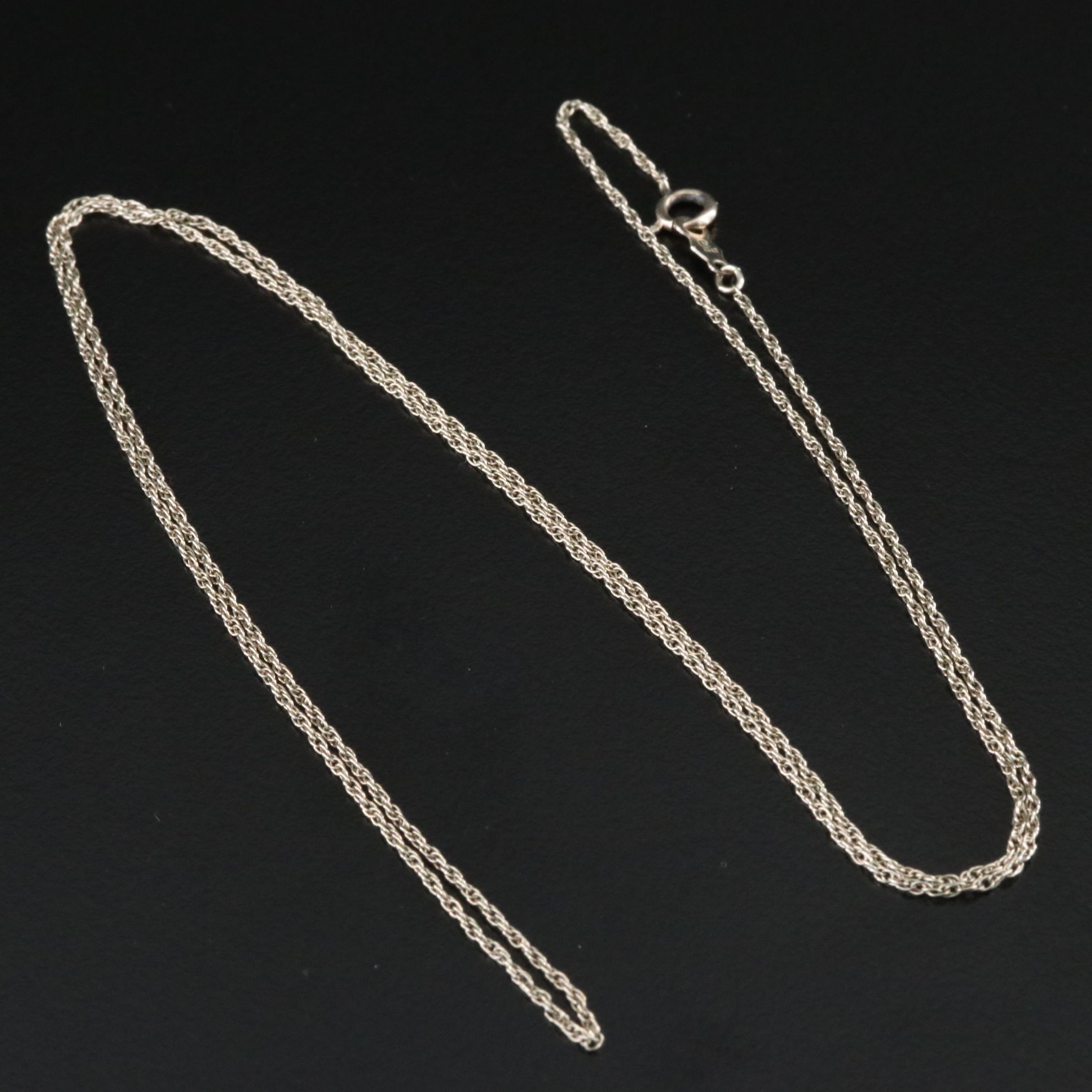 14K Singapore Chain Necklace