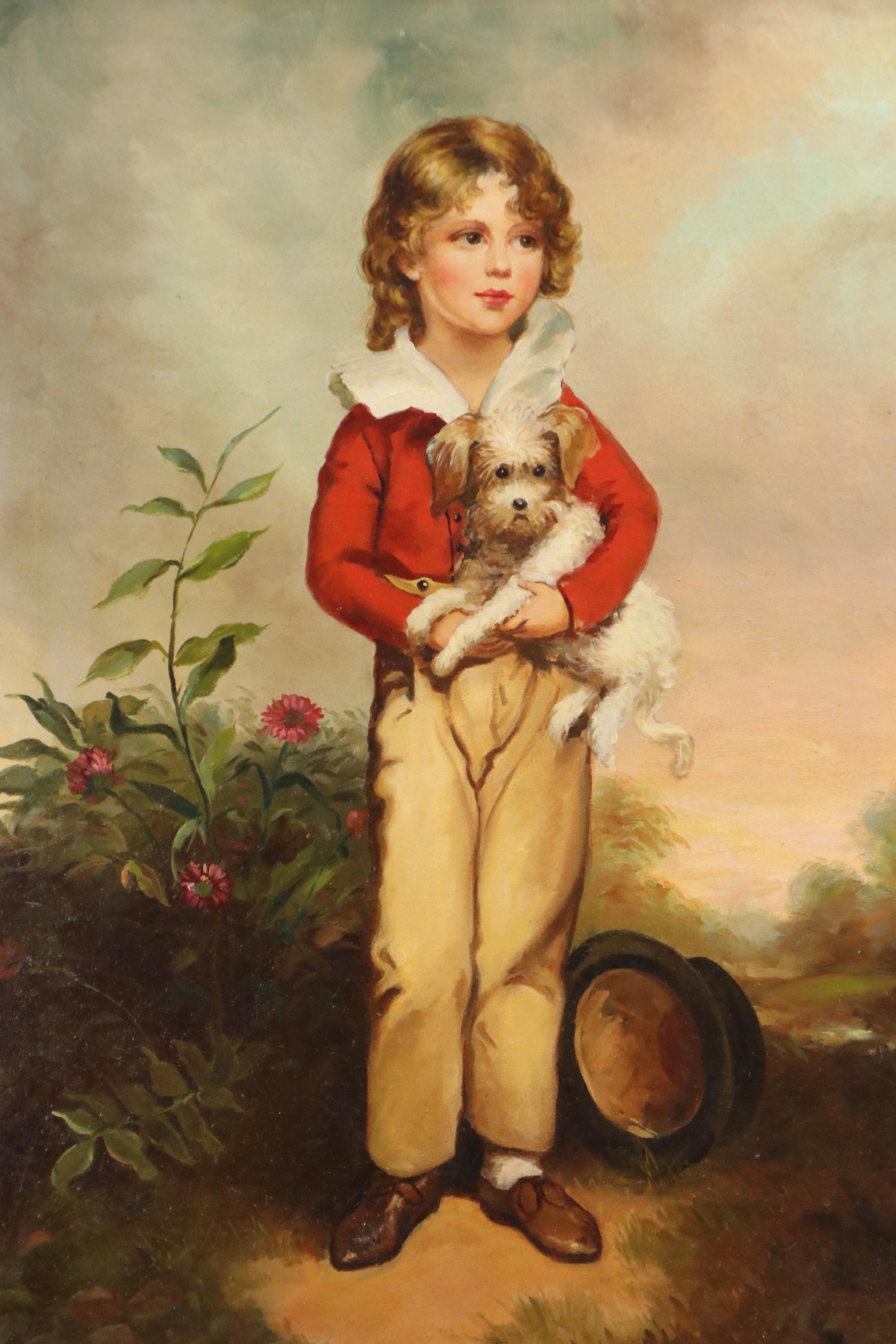 Oil Painting After Arthur William Devis "Good Companions"