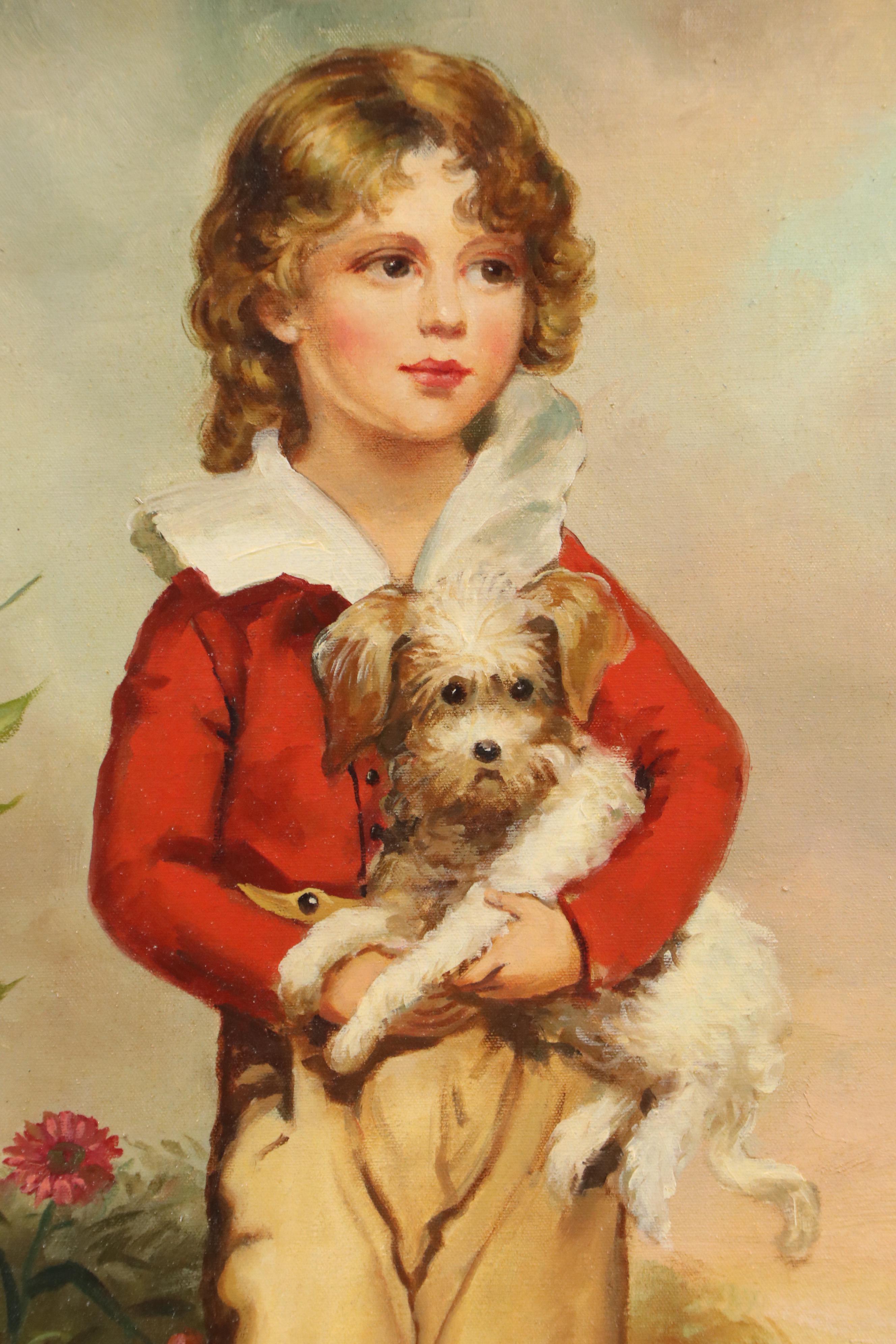 Oil Painting After Arthur William Devis "Good Companions"