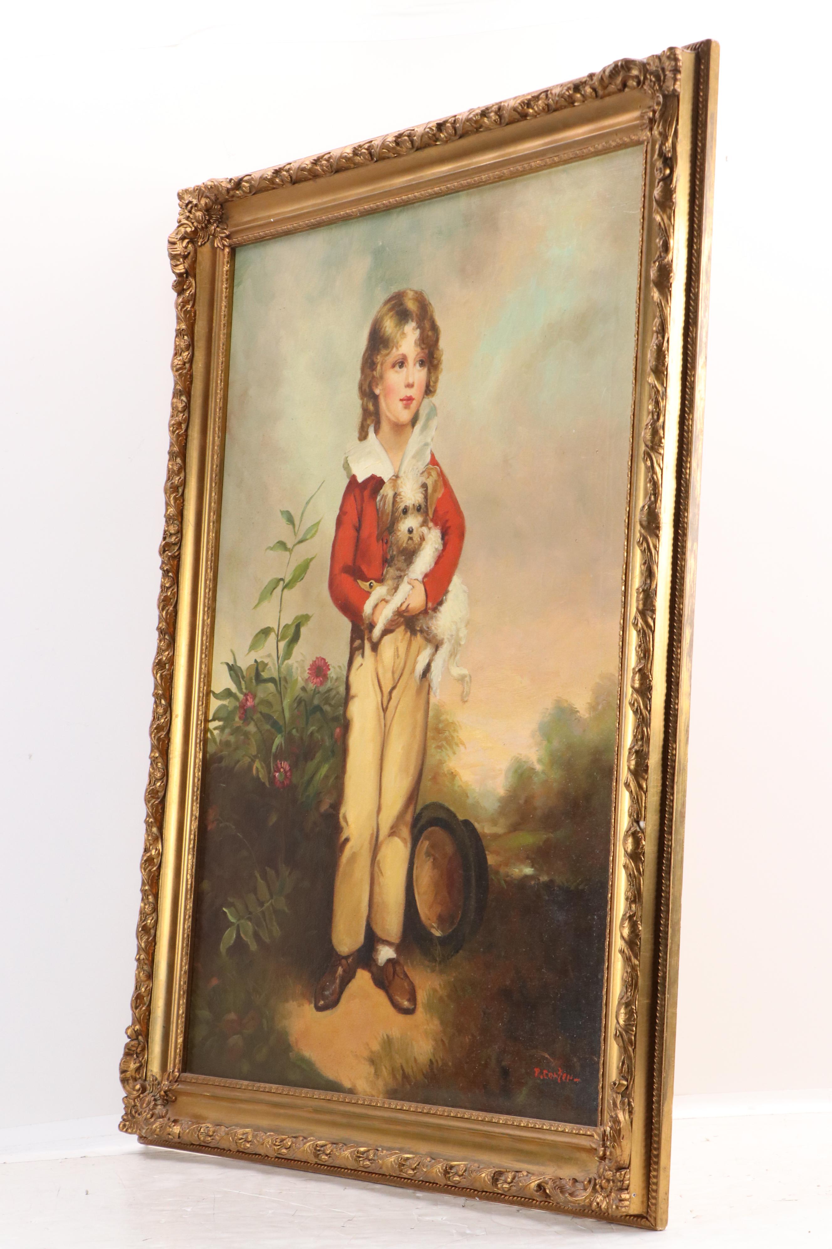 Oil Painting After Arthur William Devis "Good Companions"