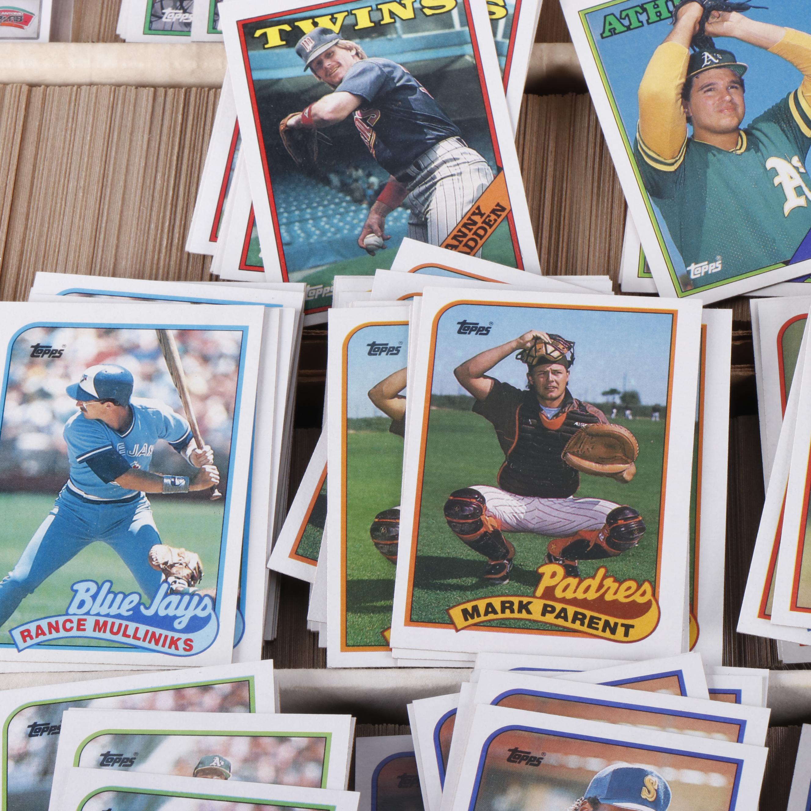 Nearly 18,000 Baseball and Basketball Cards, Including Topps, Upper Deck,