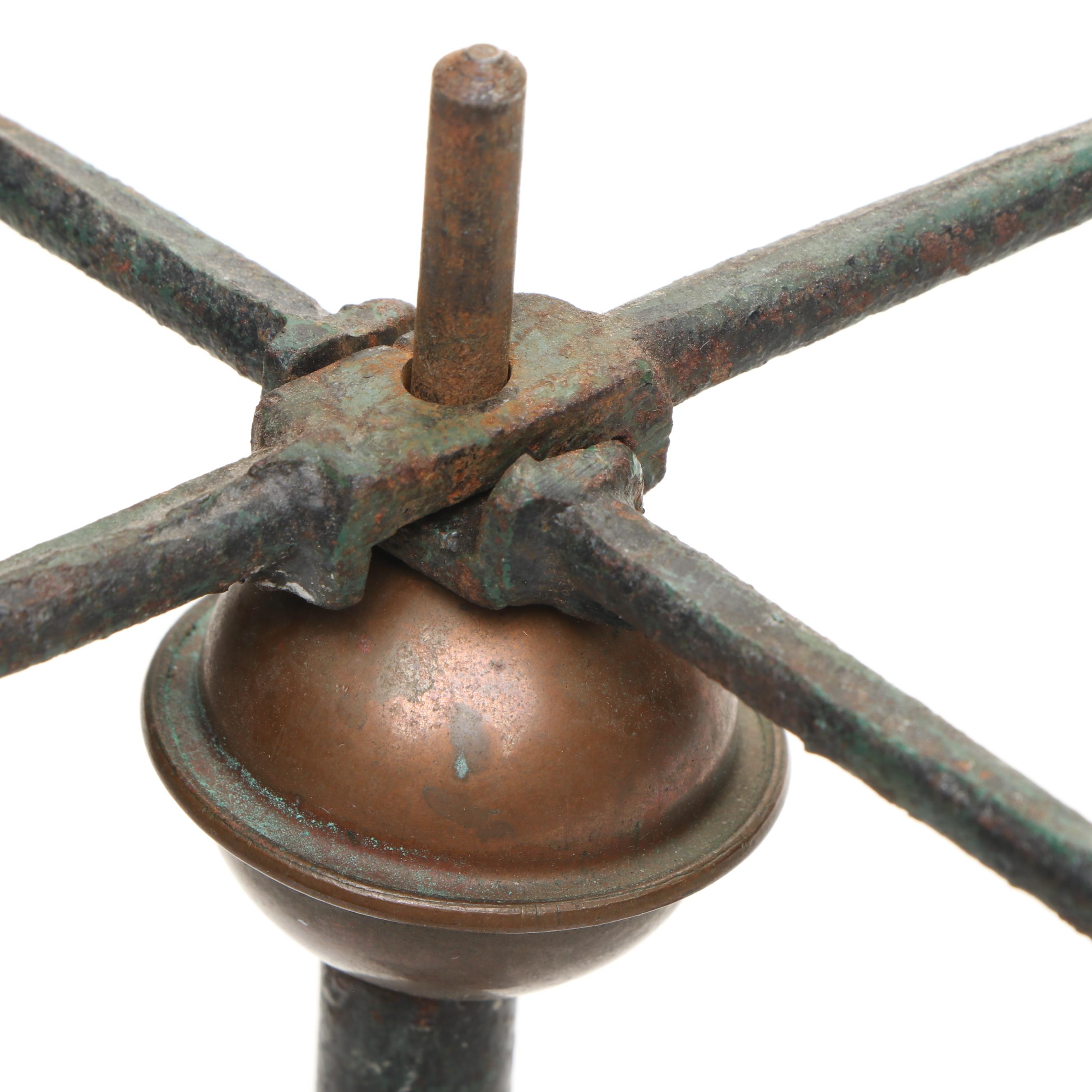 Sigma Cast Reindeer, with Rooster, Trotting Horse, Other Weather Vanes