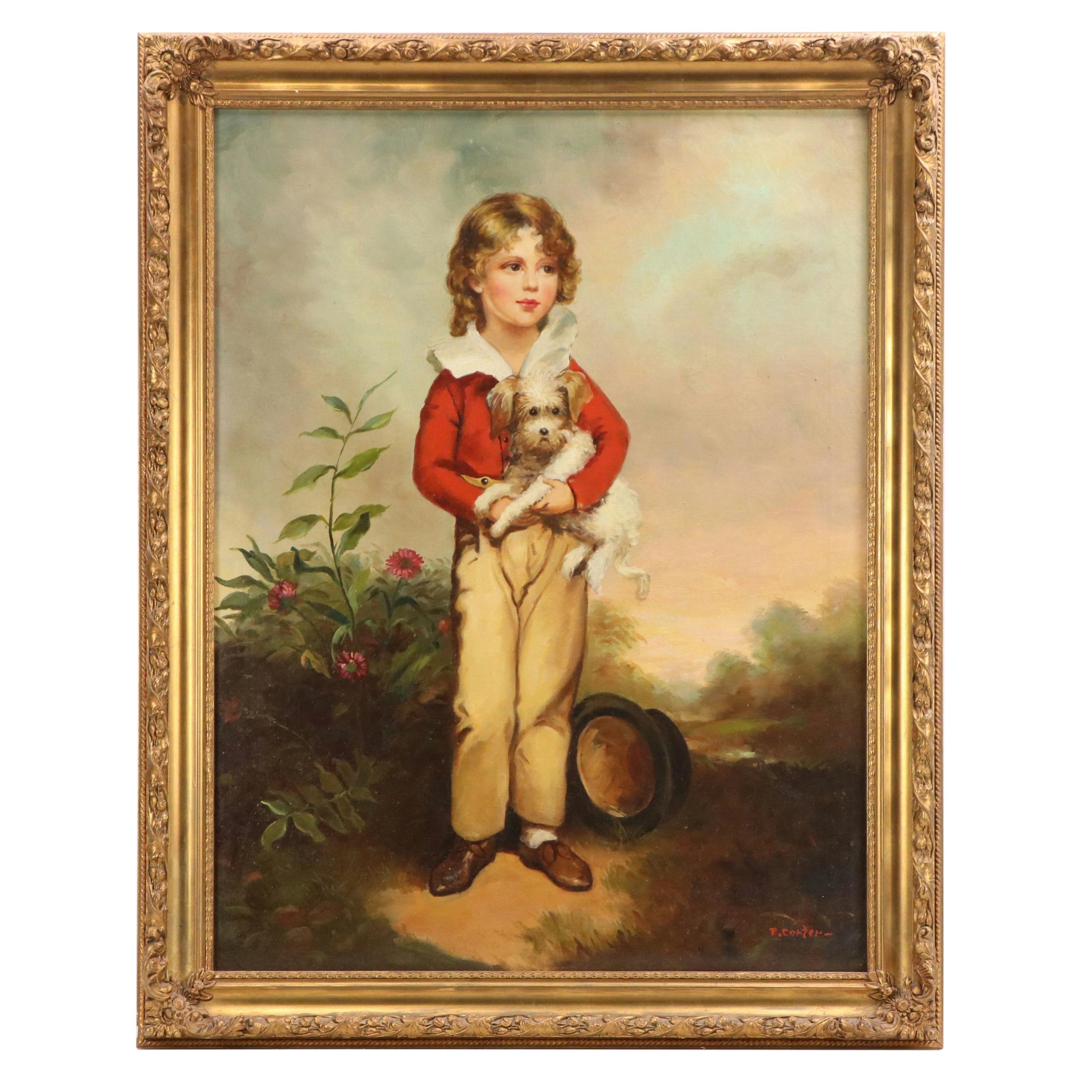 Oil Painting After Arthur William Devis "Good Companions"